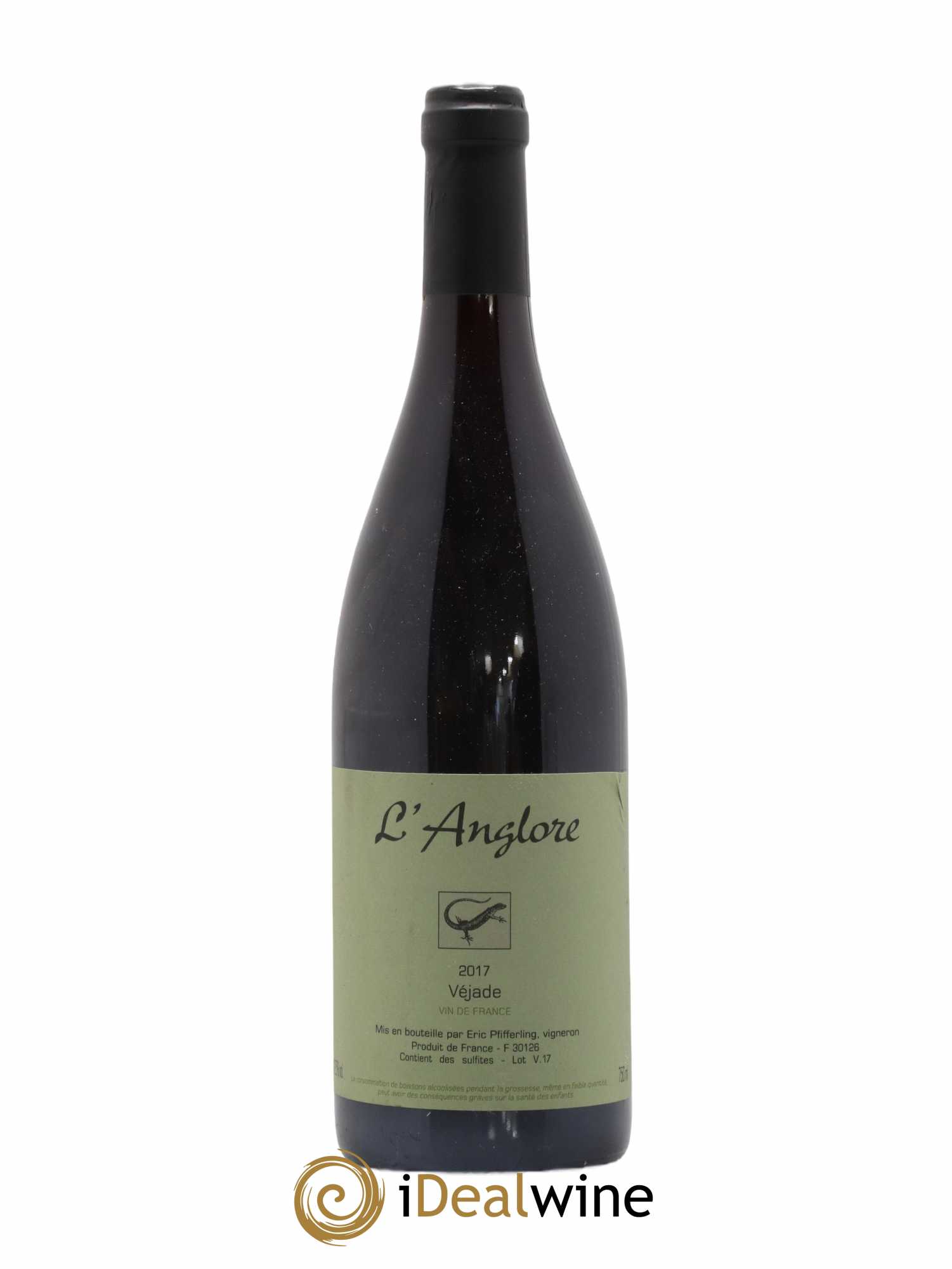 Vin de France Véjade L'Anglore 2017 - Lot de 1 bouteille - 0