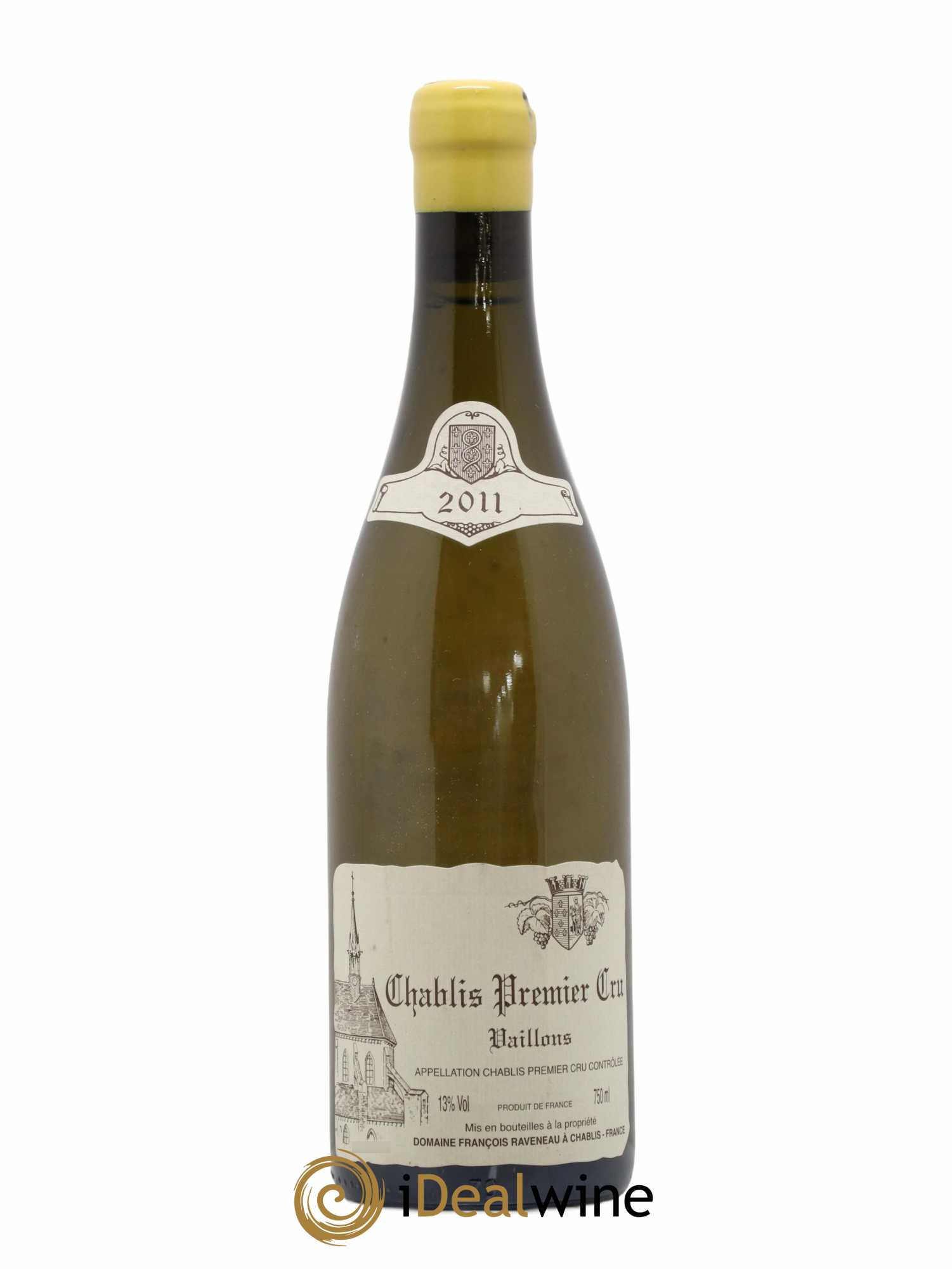 Chablis 1er Cru Vaillons Raveneau (Domaine) 2011 - Lot de 1 bouteille - 0