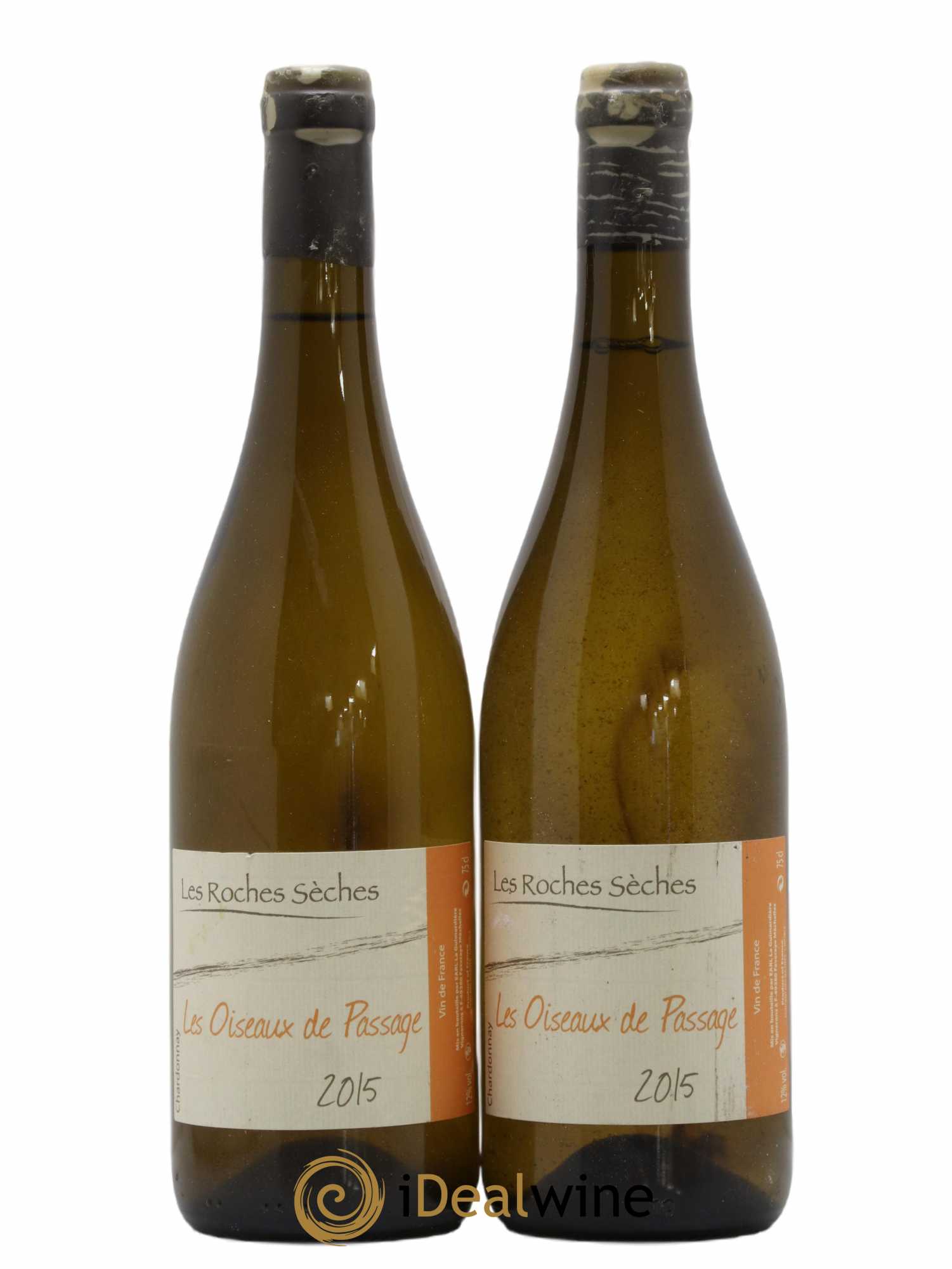 Vin de France Les Oiseaux de passage Domaine Les Roches Sèches 2015 - Lot de 2 bouteilles - 0