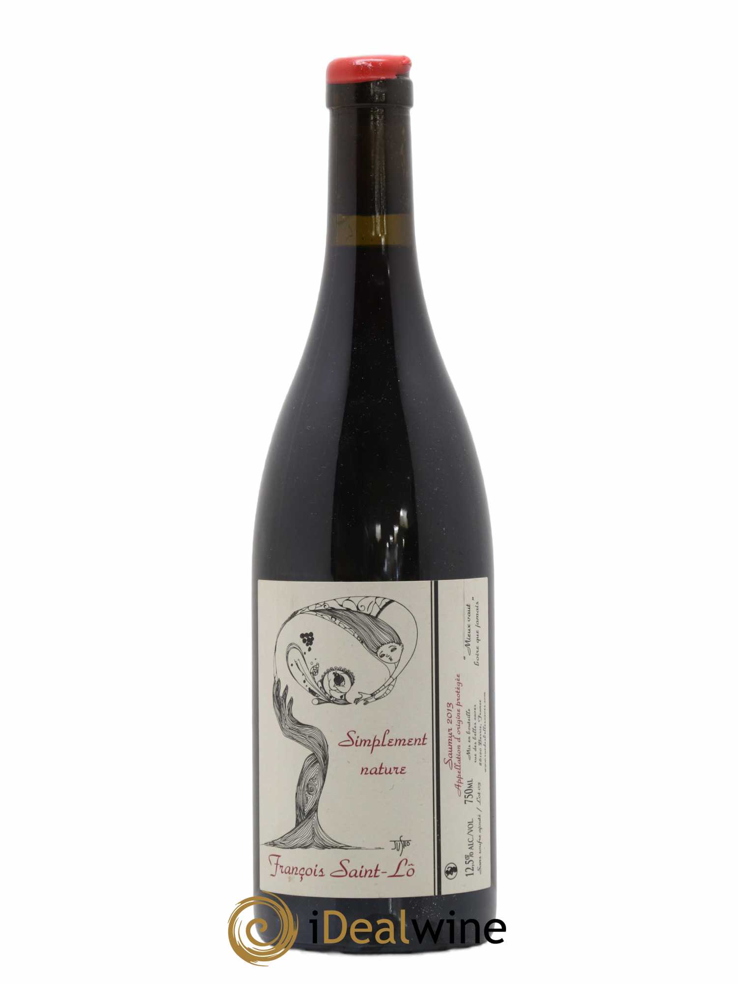 Saumur François Saint Lô Simplement Nature 2013 - Lot de 1 bouteille - 0