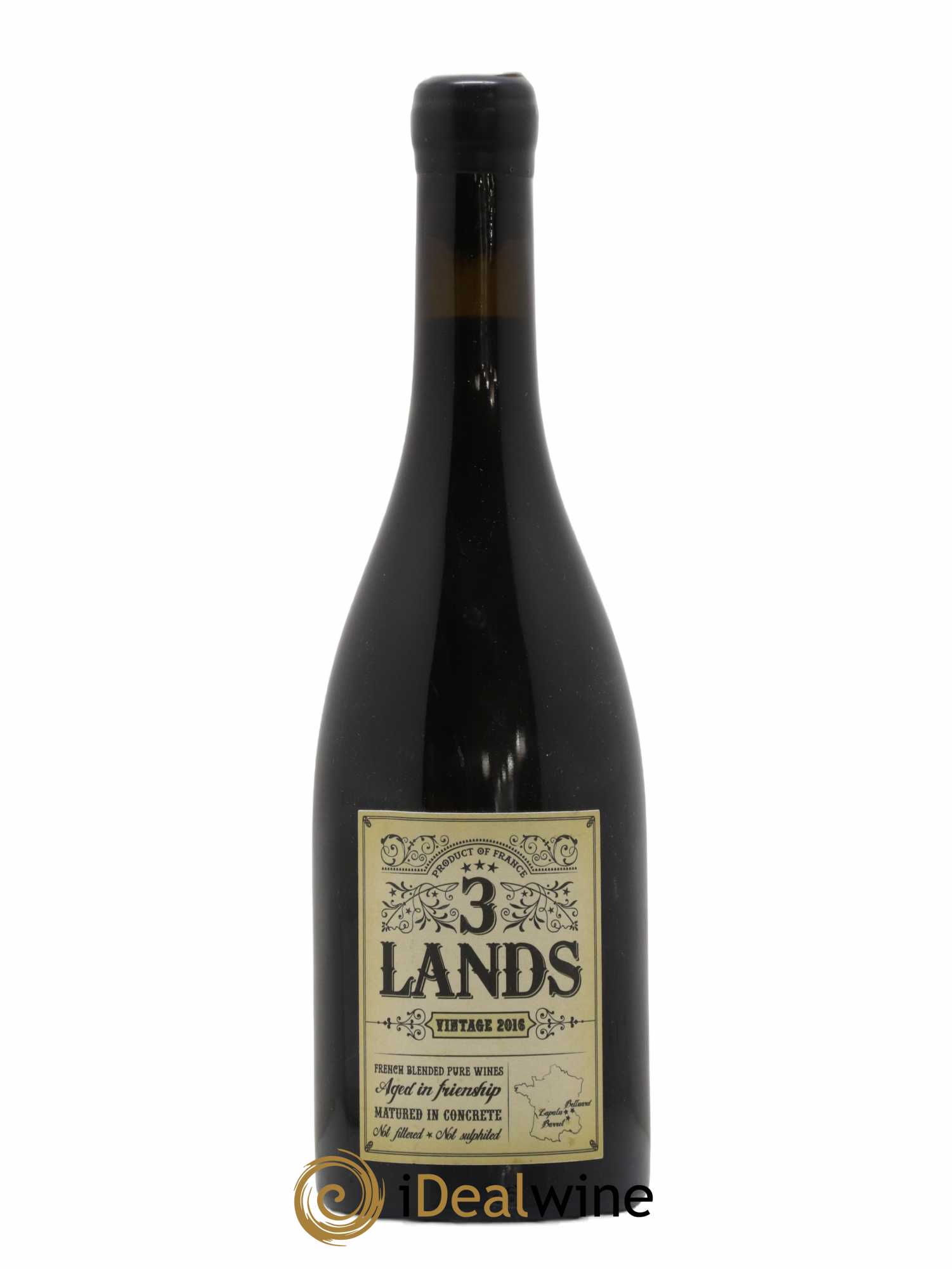 Vin de France 3 Lands Barret Lapallu Belluard 2016 - Lot de 1 bouteille - 0