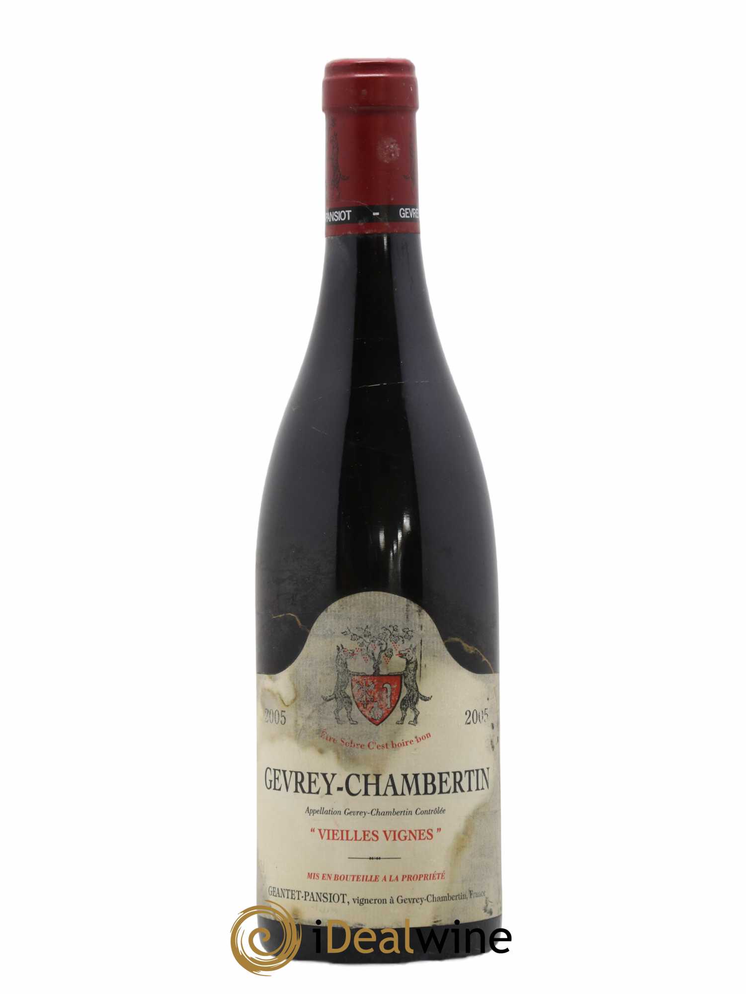 Gevrey-Chambertin Vieilles vignes Geantet-Pansiot 2005 - Lot de 1 bouteille - 0