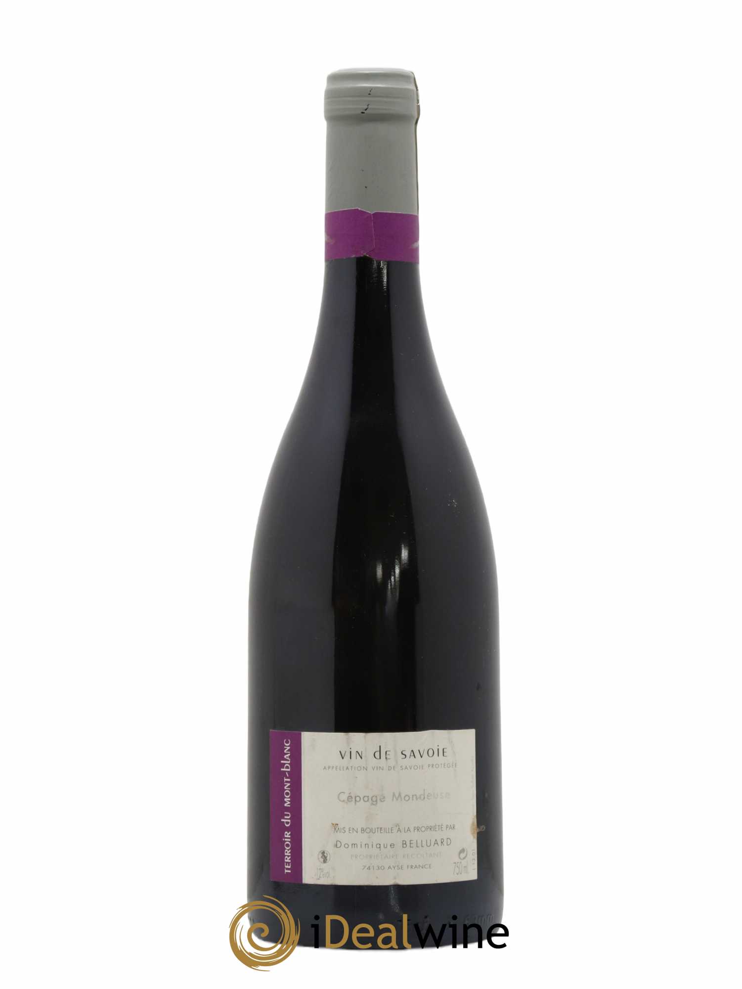 Vin de Savoie Mondeuse Amphore Domaine Belluard 2013 - Lot de 1 bouteille - 1