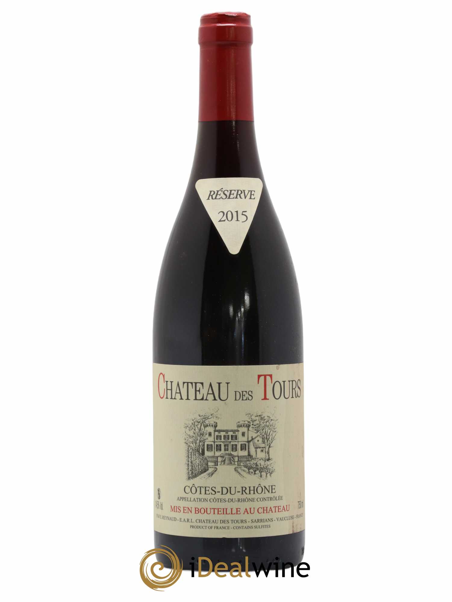 Côtes-du-Rhône Château des Tours Emmanuel Reynaud 2015 - Lot de 1 bouteille - 0