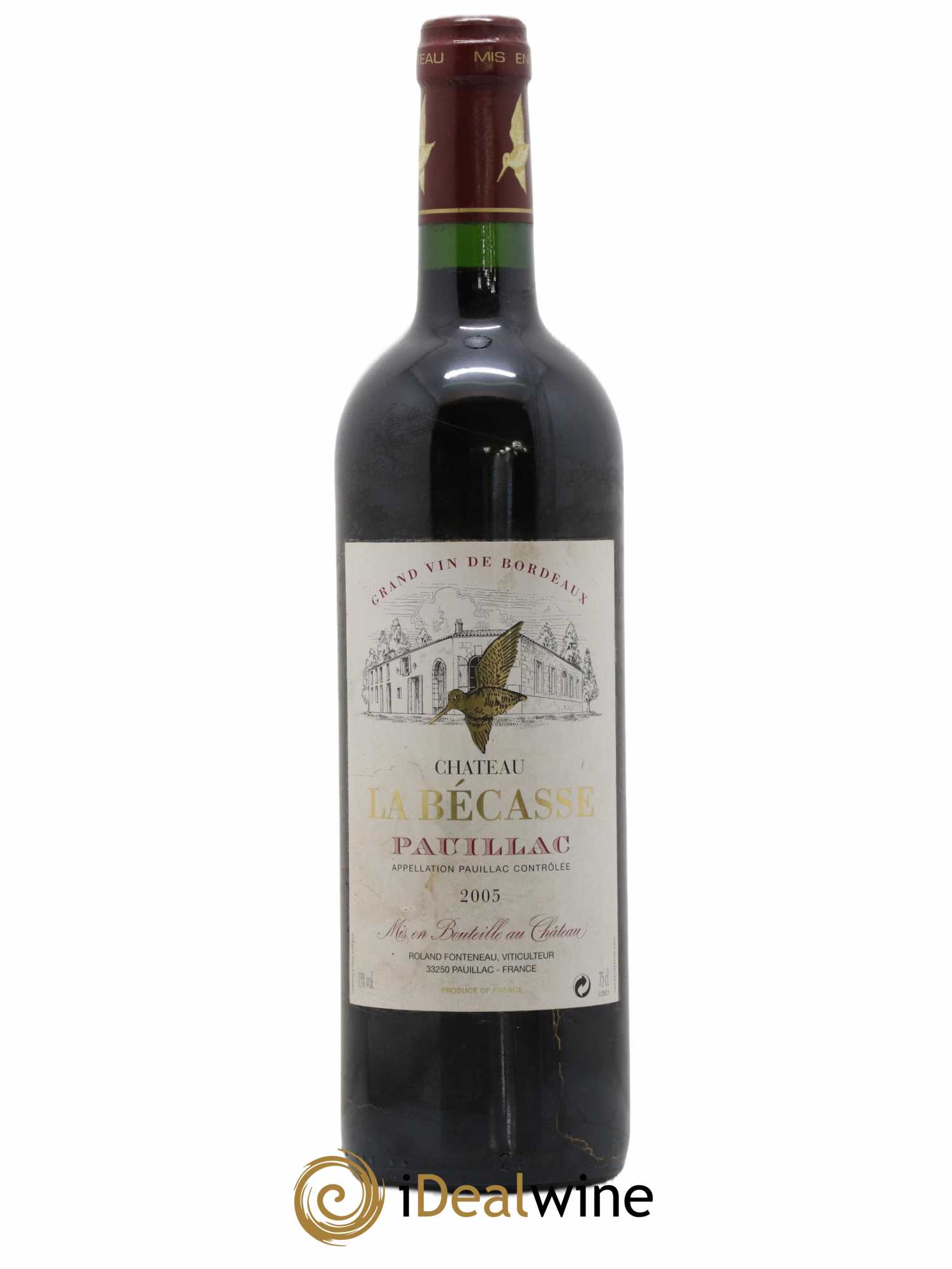 Château la Bécasse 2005 - Lot de 1 bouteille - 0