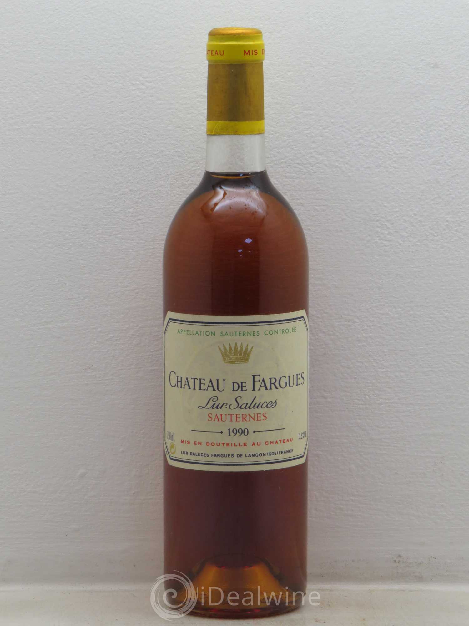 Château de Fargues 1990 - Posten von 1 Flasche - 0
