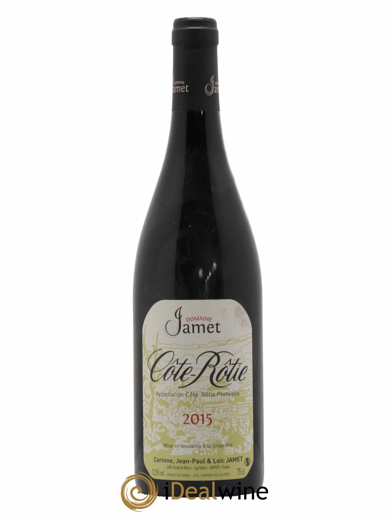 Côte-Rôtie Jamet (Domaine) 2015 - Lot de 1 bouteille - 0