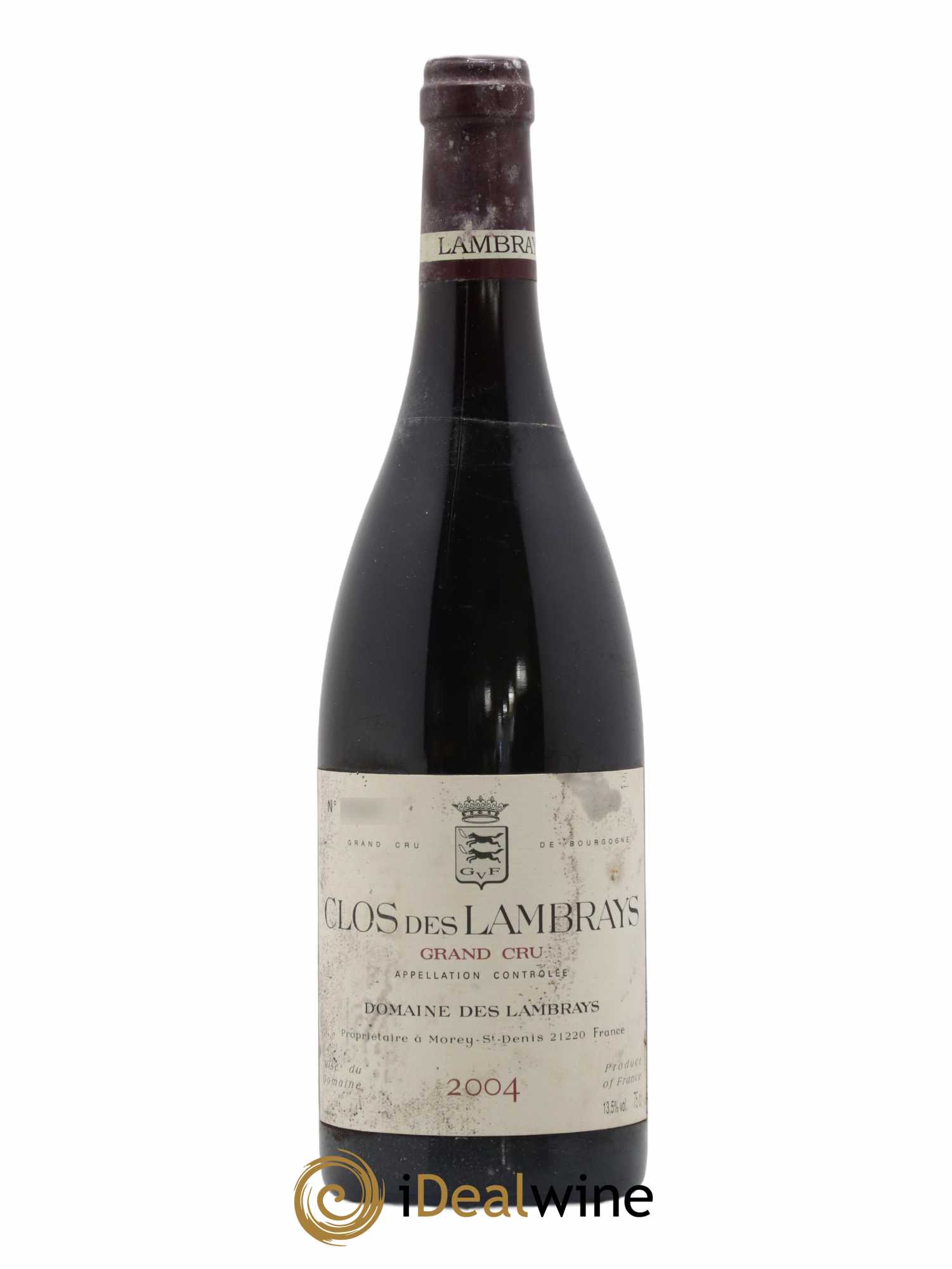Clos des Lambrays Grand Cru Domaine des Lambrays 2004 - Posten von 1 Flasche - 0