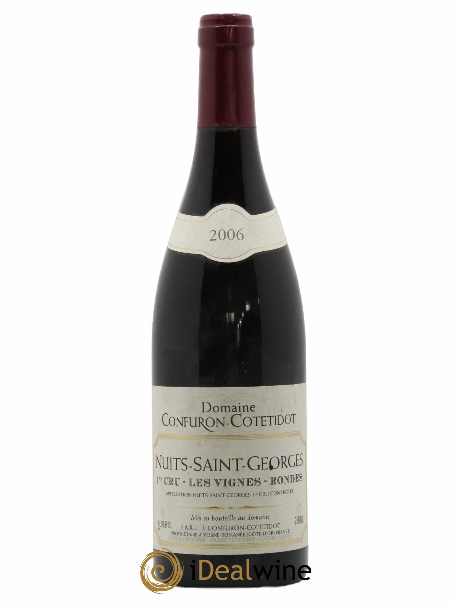 Nuits-Saint-Georges 1er Cru Les Vignes Rondes Confuron-Cotetidot 2006 - Lot de 1 bouteille - 0