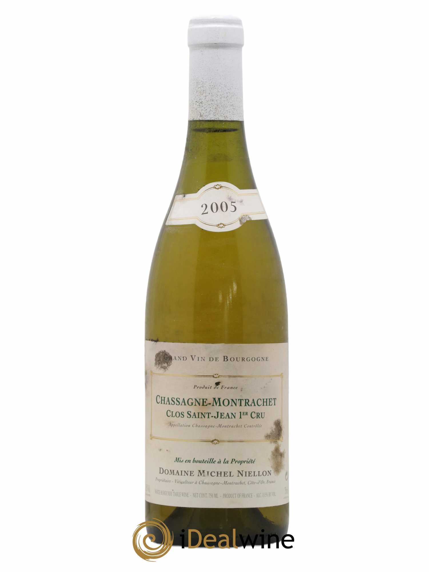 Chassagne-Montrachet 1er Cru Clos Saint-Jean Michel Niellon (Domaine) 2005 - Lot de 1 bouteille - 0