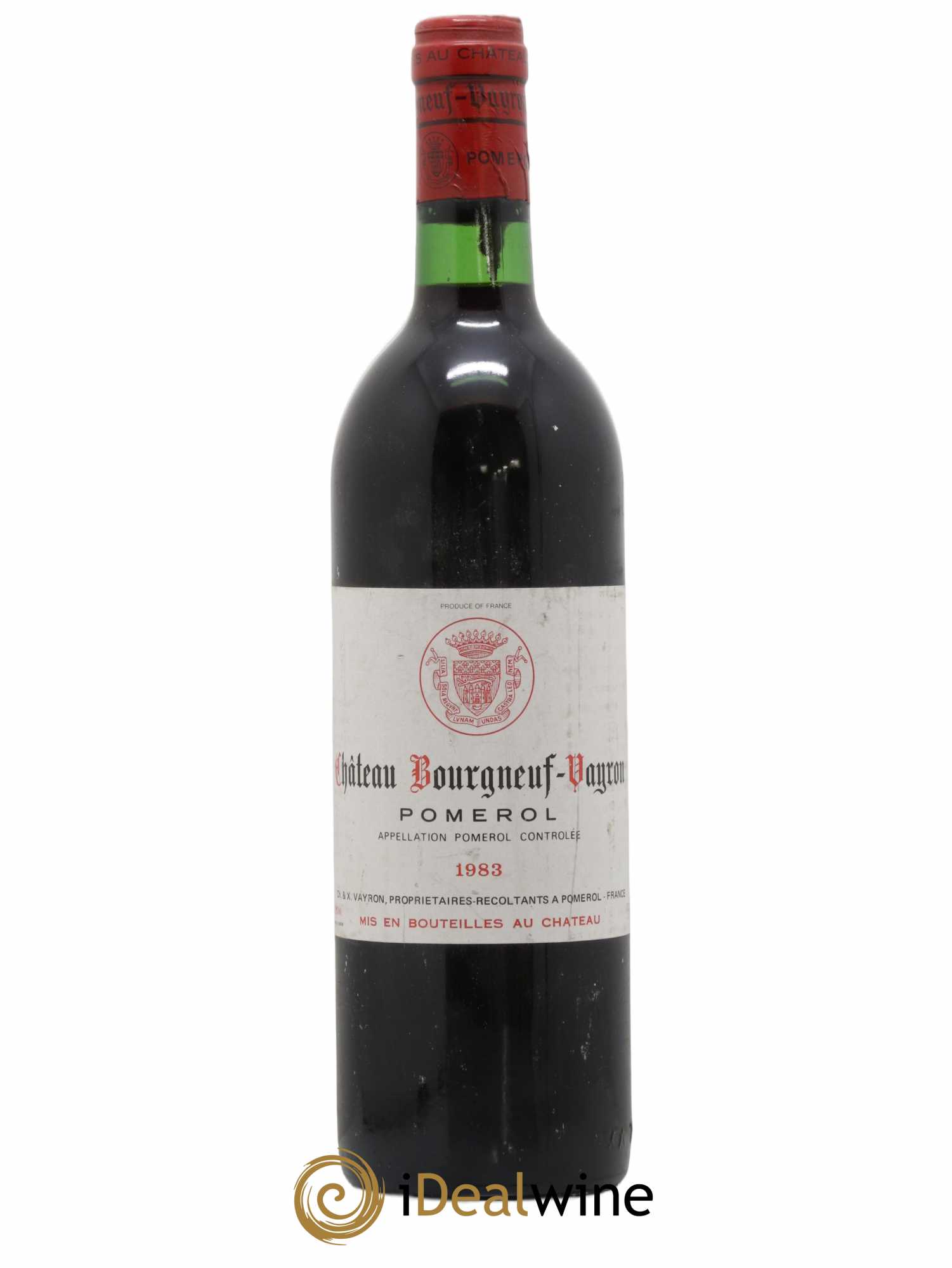 Château Bourgneuf Vayron 1983 - Lot de 1 bouteille - 0