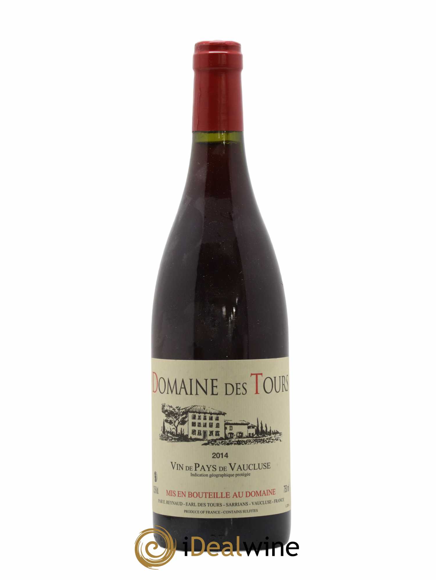 Vaucluse (Vin de Pays de Vaucluse) Domaine des Tours Emmanuel Reynaud 2014 - Lot de 1 bouteille - 0