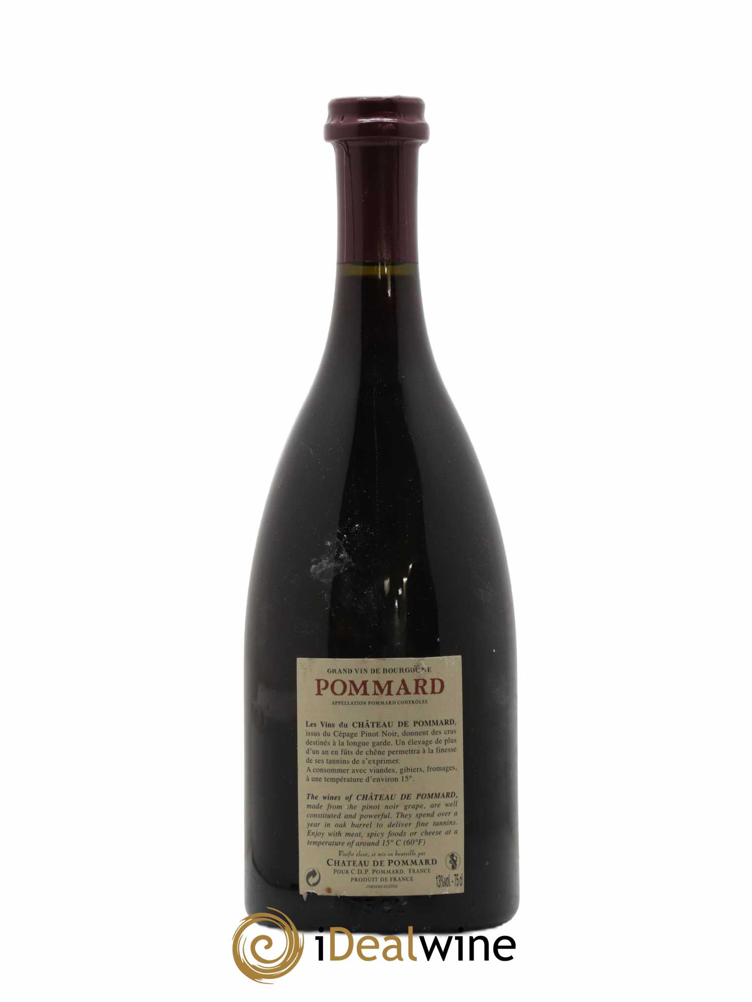 Pommard Château de Pommard 2007 - Lot de 1 bouteille - 1