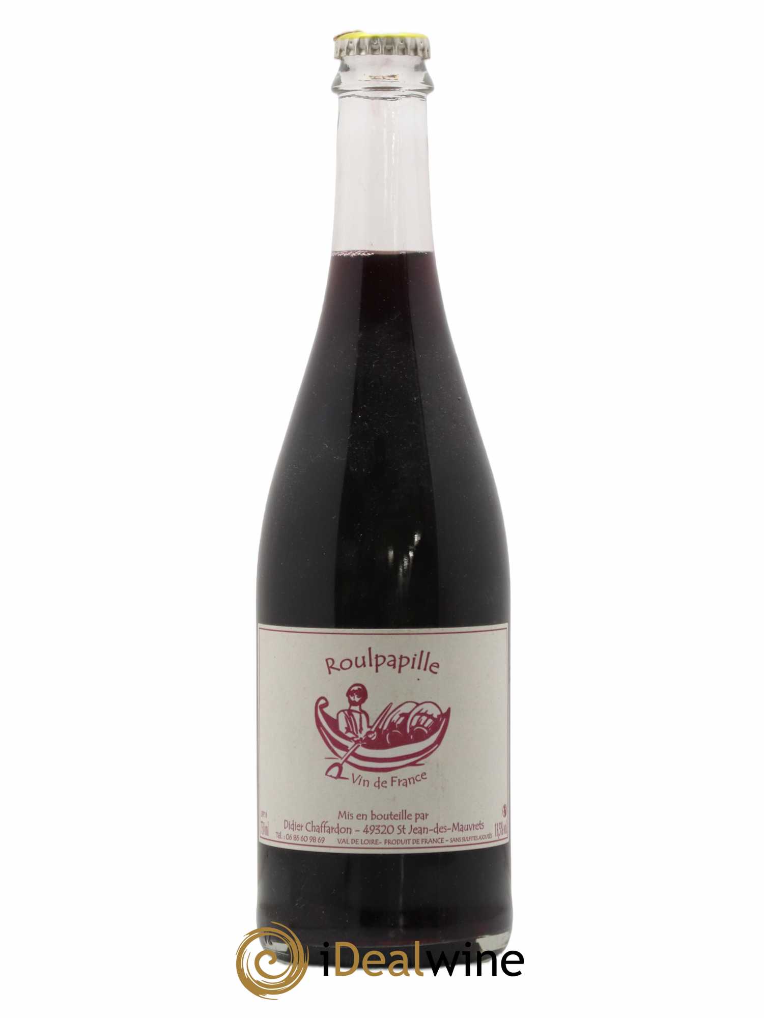 Vin de France Roulpapille Didier Chaffardon 2018 - Lot of 1 bottle - 0