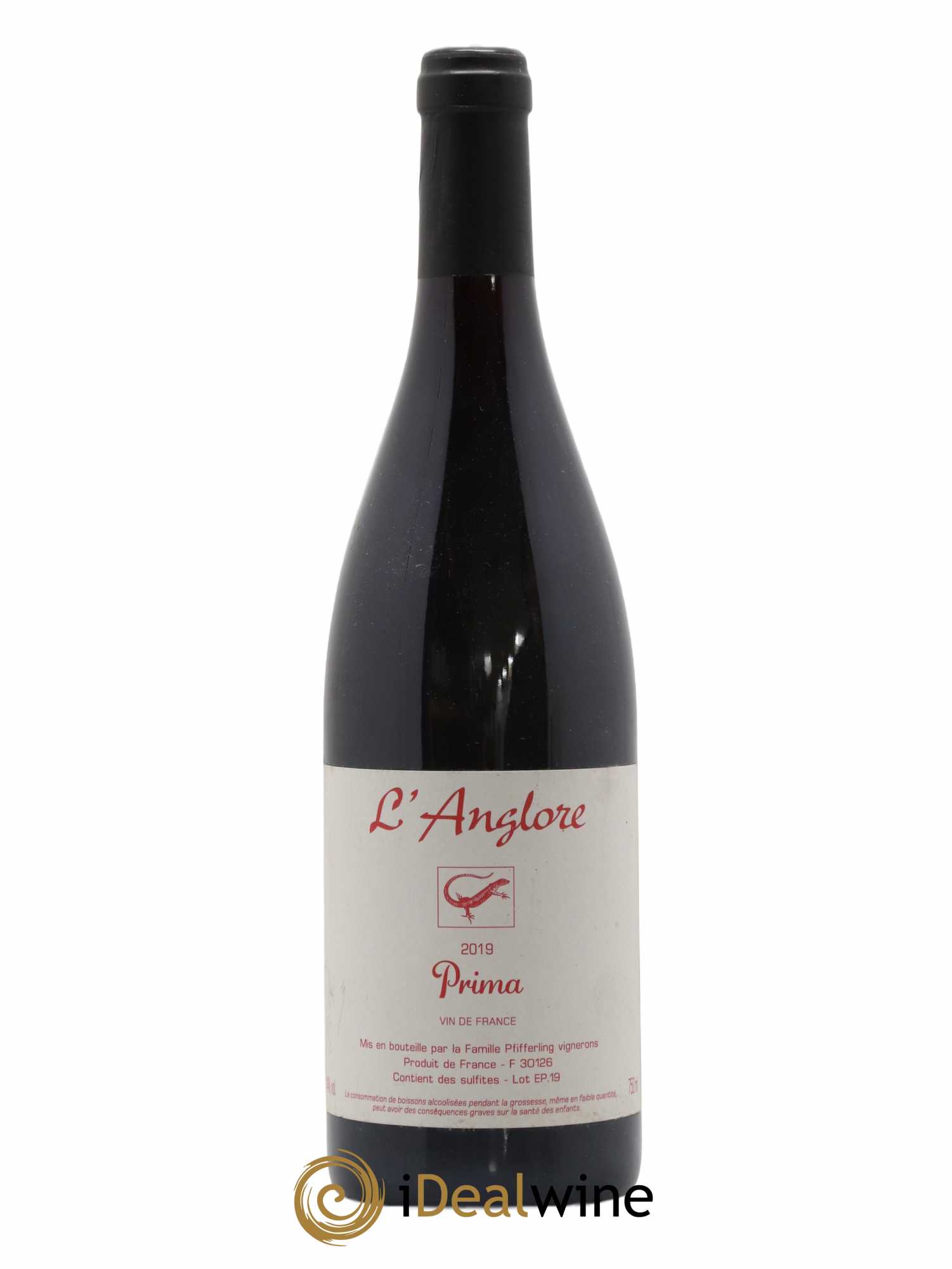 Vin de France Prima L'Anglore 2019 - Lot de 1 bouteille - 0