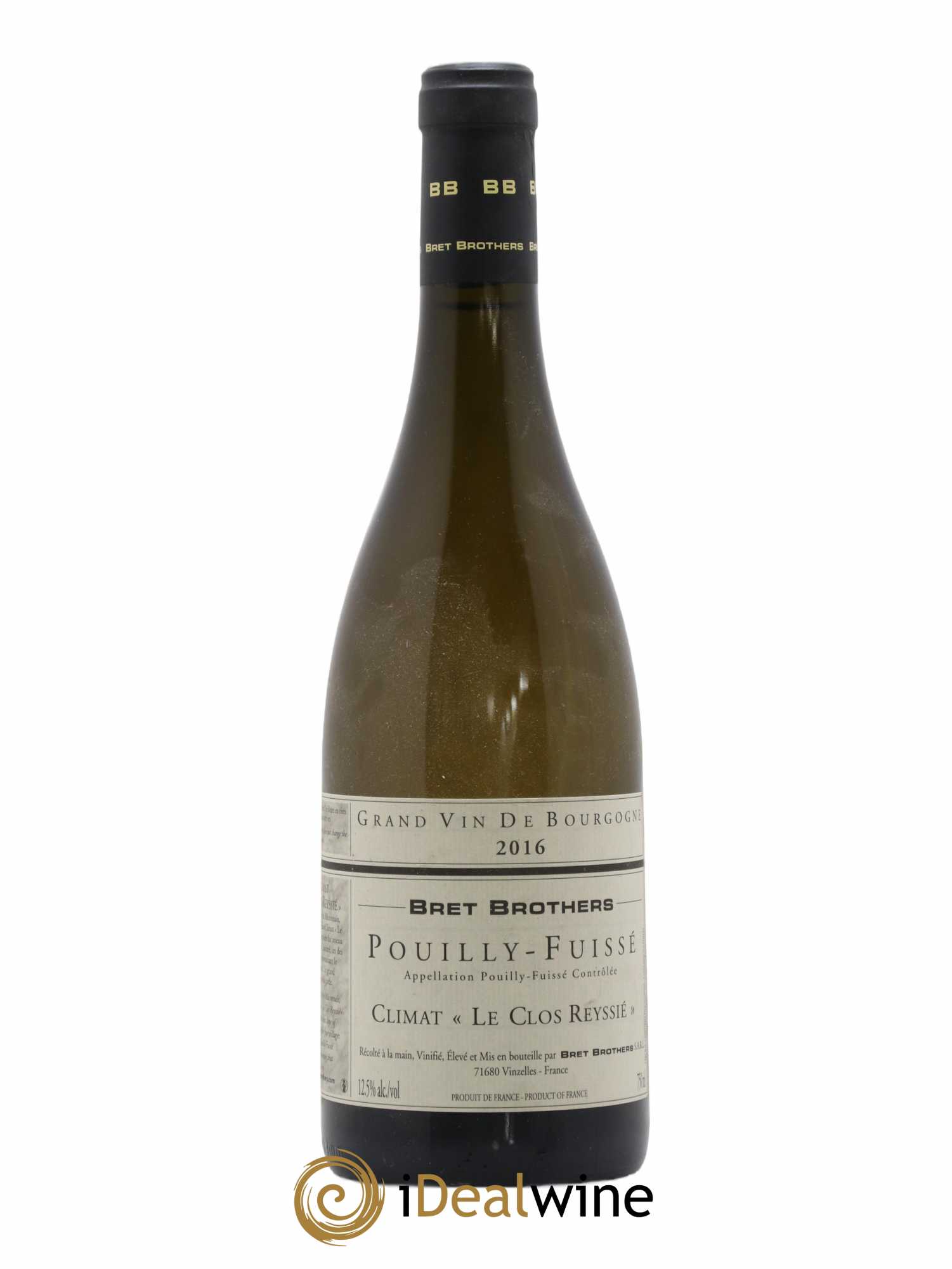 Pouilly-Fuissé Le Clos Reyssié Bret Brothers 2016 - Lot de 1 bouteille - 0