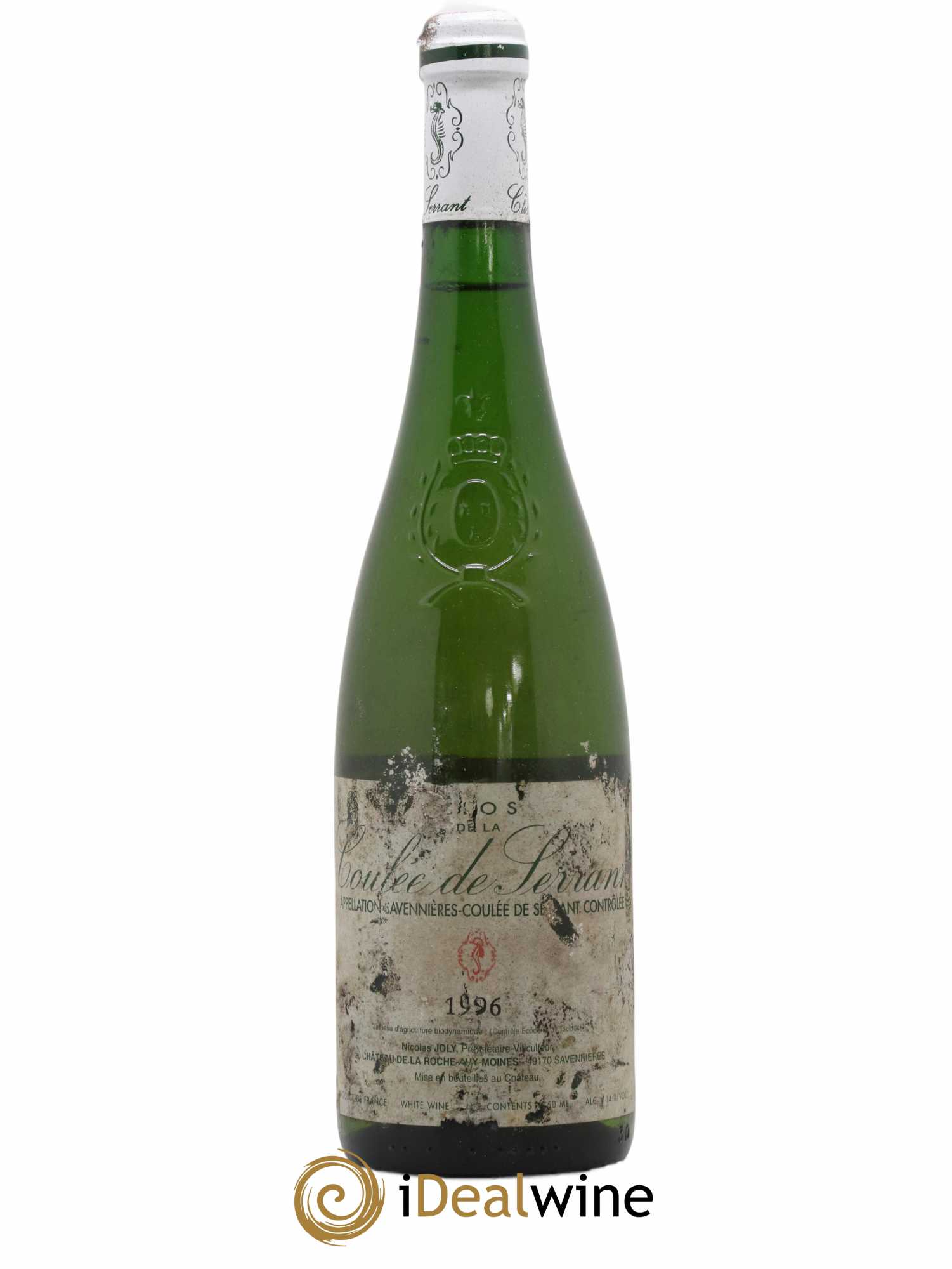 Savennières Clos de la Coulée de Serrant Vignobles de la Coulée de Serrant - Nicolas Joly 1996 - Lot de 1 bouteille - 0