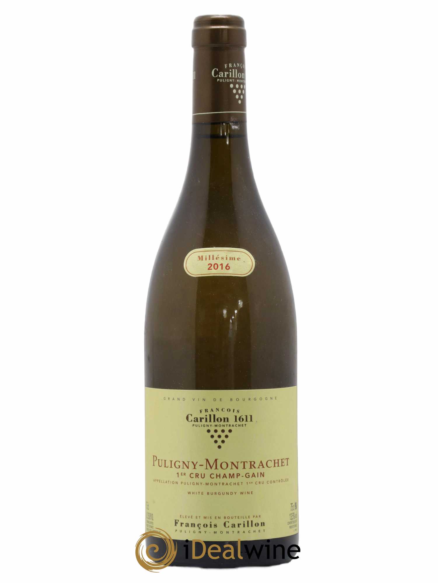 Puligny-Montrachet 1er Cru Champ-Gain François Carillon 2016 - Lot de 1 bouteille - 0
