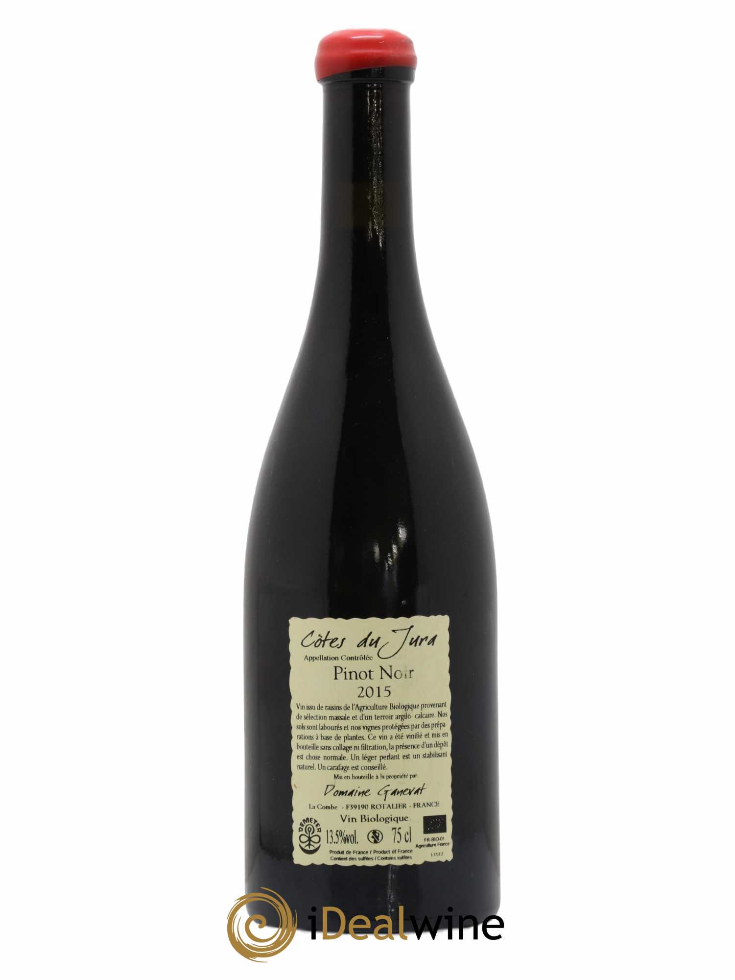 Côtes du Jura Cuvée Julien Jean-François Ganevat (Domaine) 2015 - Lot de 1 bouteille - 1