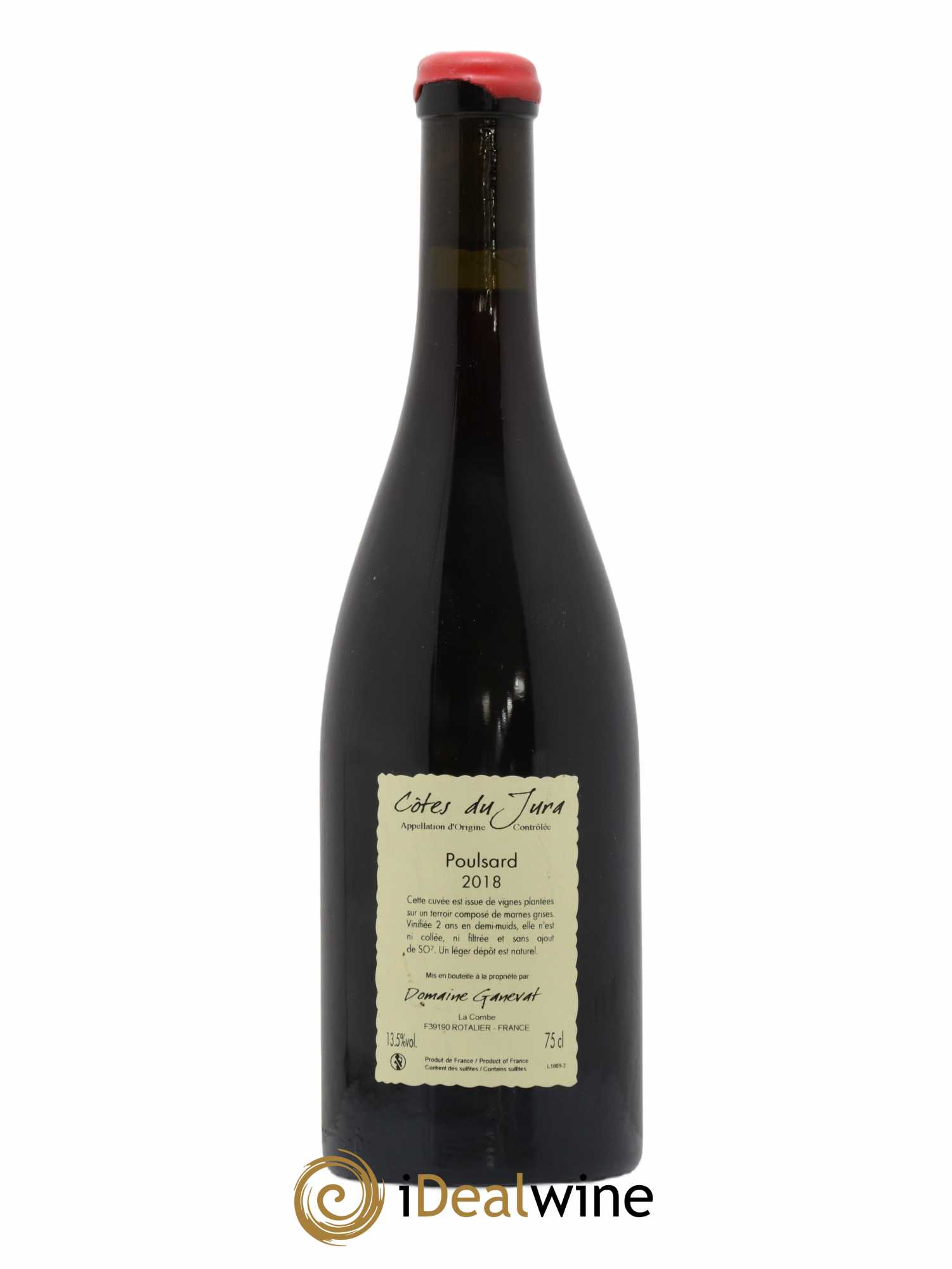 Côtes du Jura Les Chalasses Vieilles Vignes Poulsard Jean-François Ganevat (Domaine) 2018 - Lot de 1 bouteille - 1