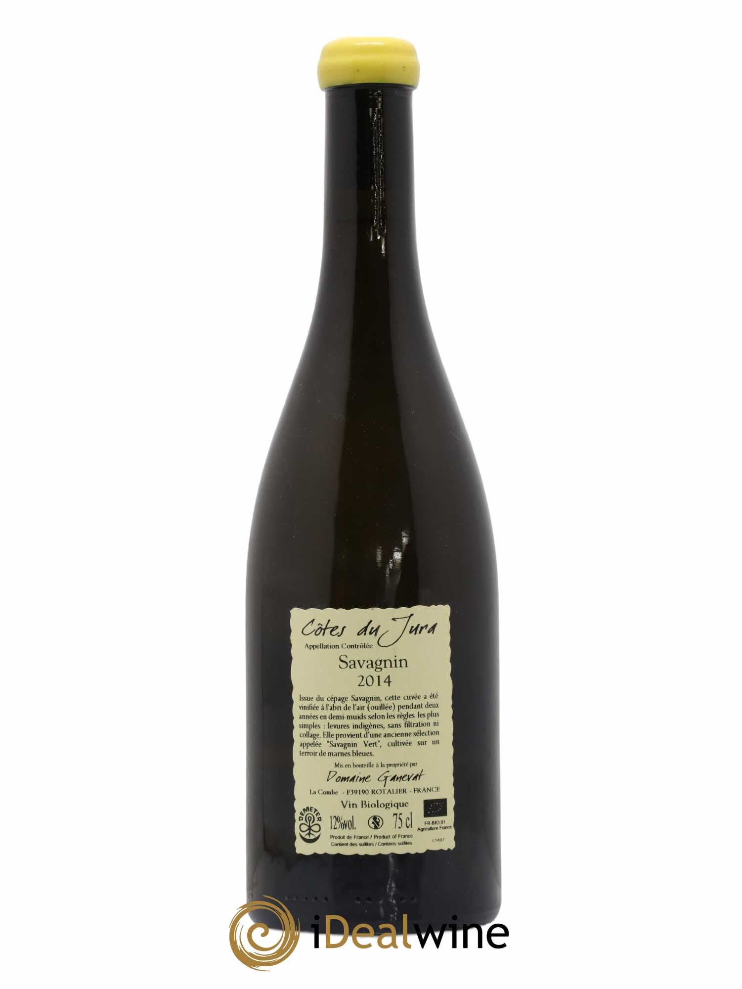Côtes du Jura Les Chalasses Marnes Bleues Jean-François Ganevat (Domaine) 2014 - Lot de 1 bouteille - 1