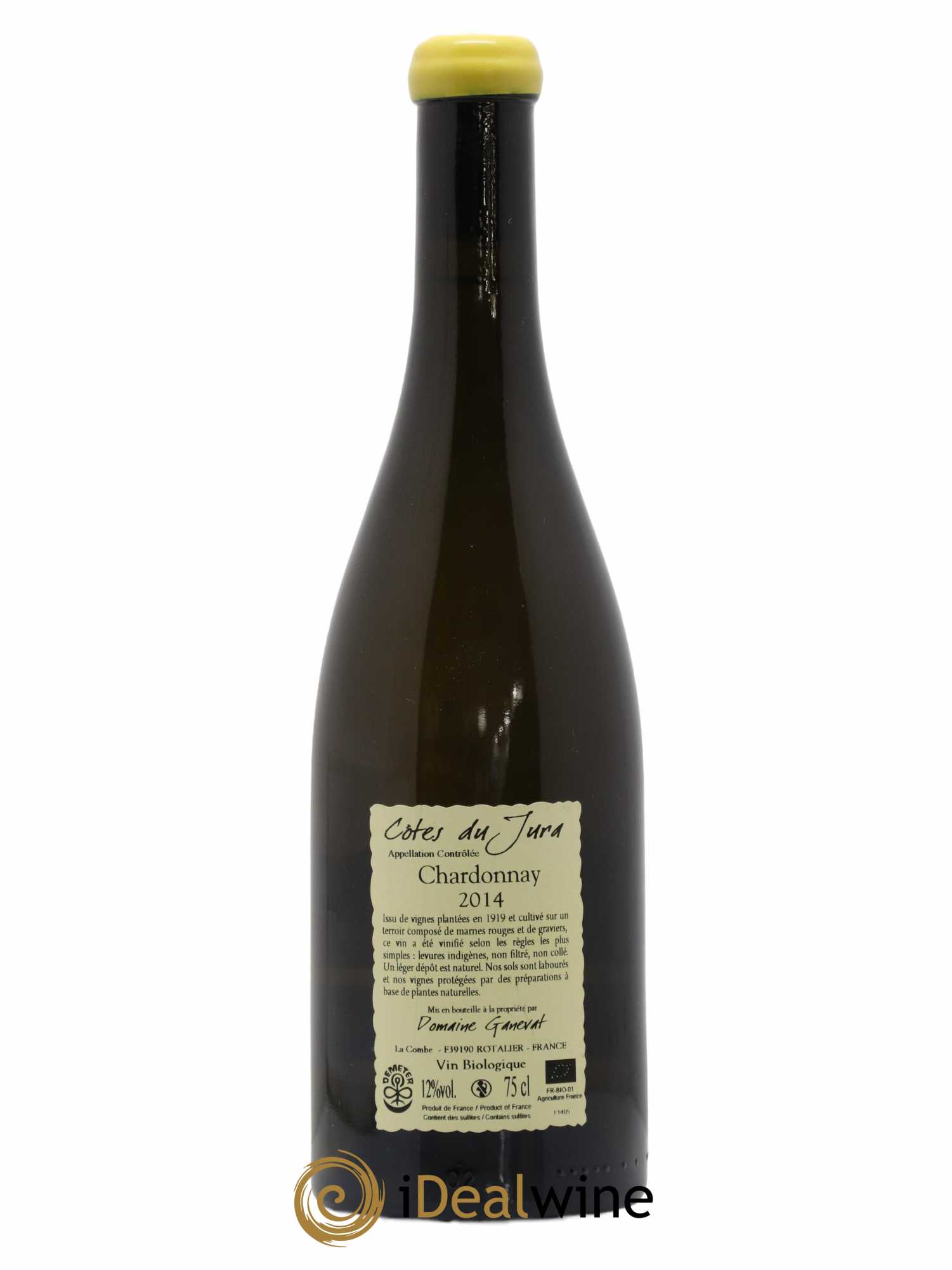 Côtes du Jura Les Grands Teppes Vieilles Vignes Jean-François Ganevat (Domaine) 2014 - Lot de 1 bouteille - 1