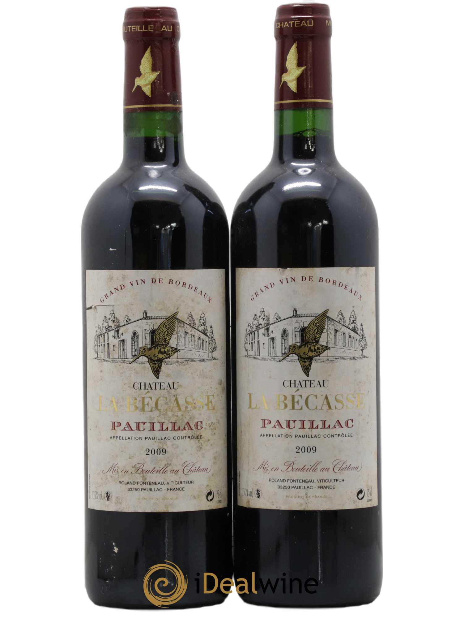 Château la Bécasse 2009 - Lot de 2 bouteilles - 0