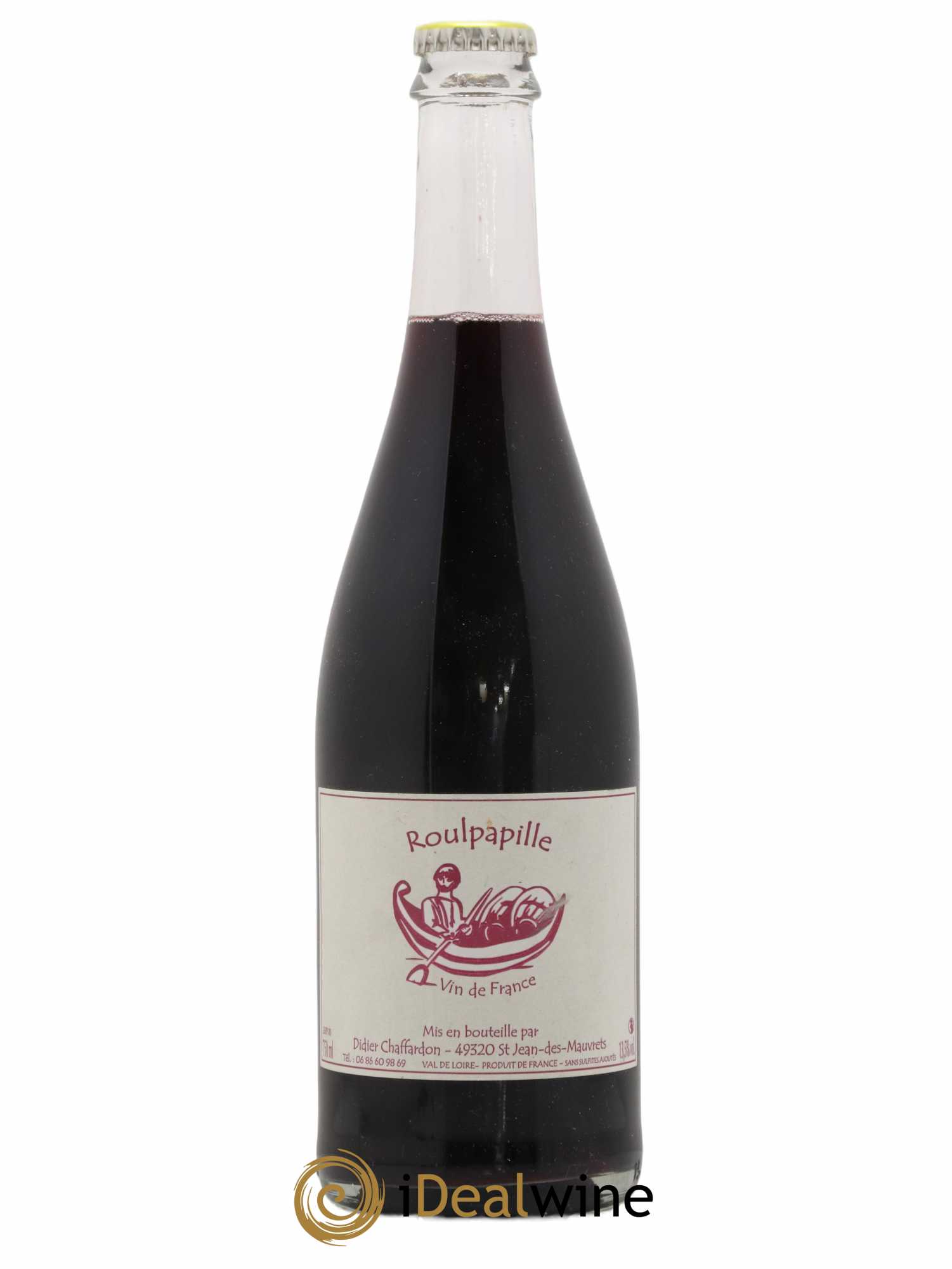 Vin de France Roulpapille Didier Chaffardon 2018 - Lot de 1 bouteille - 0