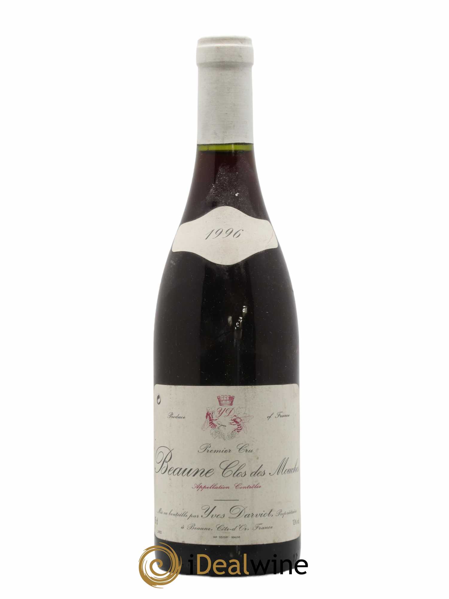 Beaune 1er Cru Clos Des Mouches Yves Darviot 1996 - Lot de 1 bouteille - 0