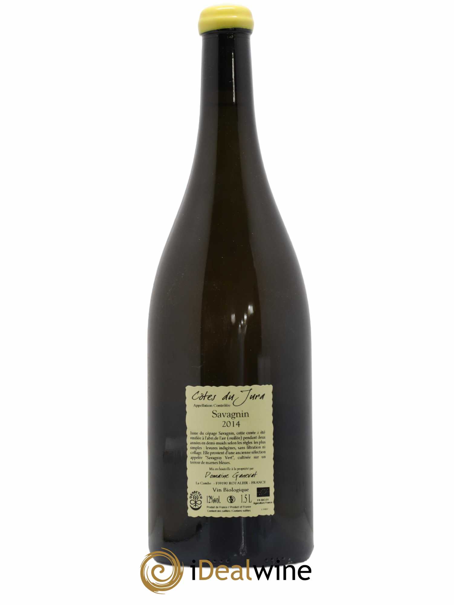 Côtes du Jura Les Chalasses Marnes Bleues Jean-François Ganevat (Domaine) 2014 - Lot de 1 magnum - 1