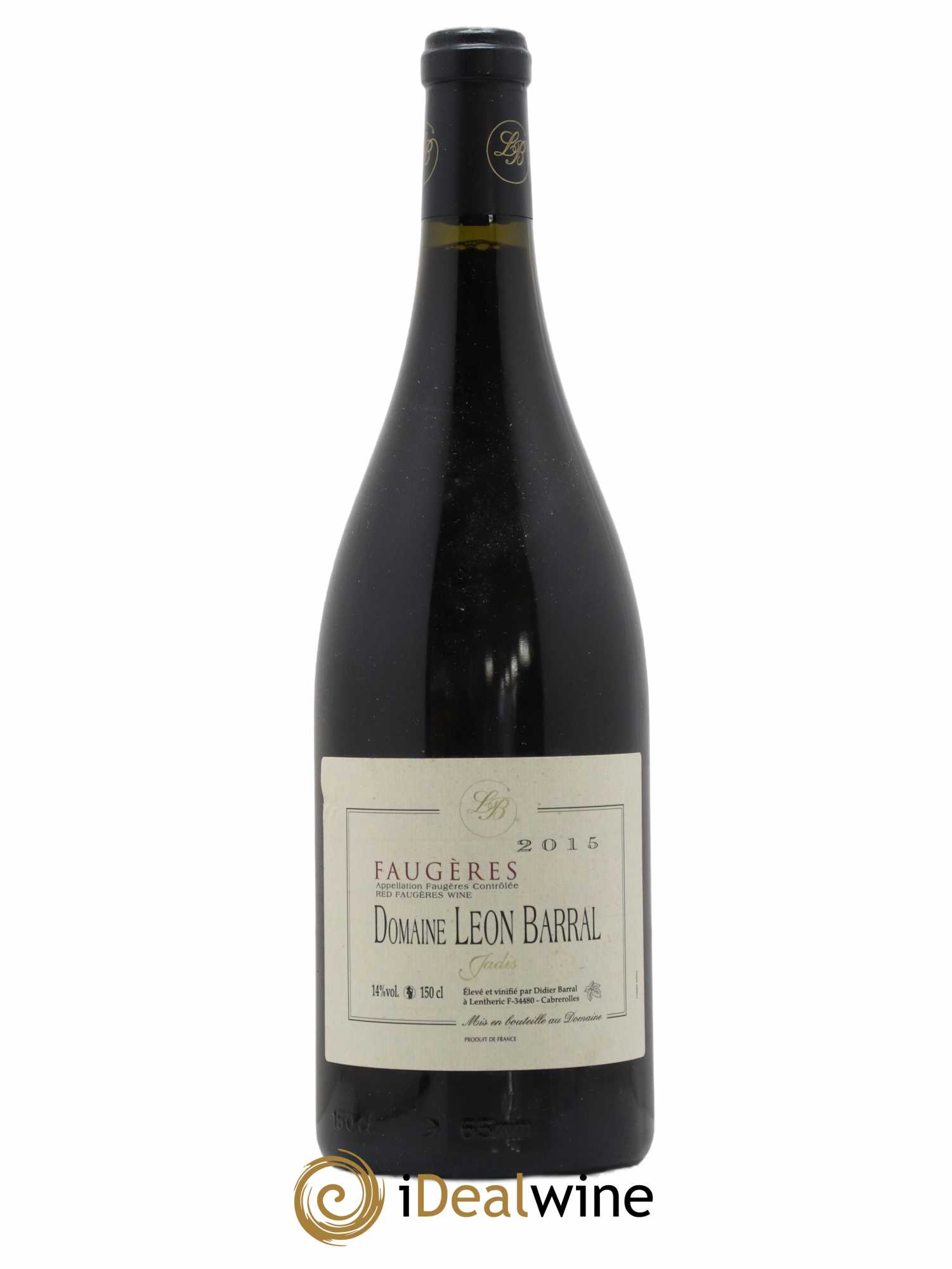 Faugères Jadis Domaine Léon Barral 2015 - Lot de 1 magnum - 0