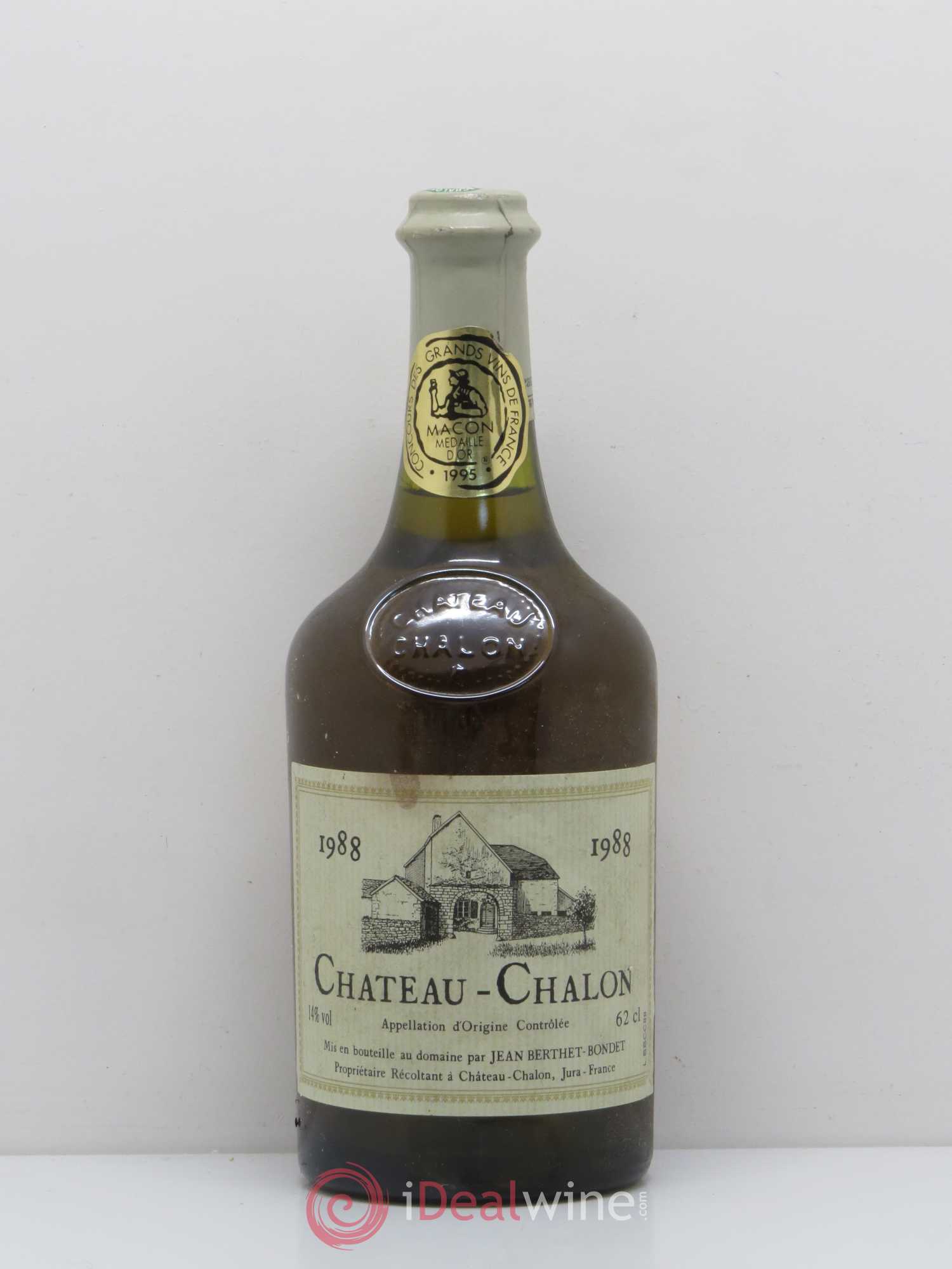 Château-Chalon Berthet-Bondet 1988 - Posten von 1 Flasche - 0