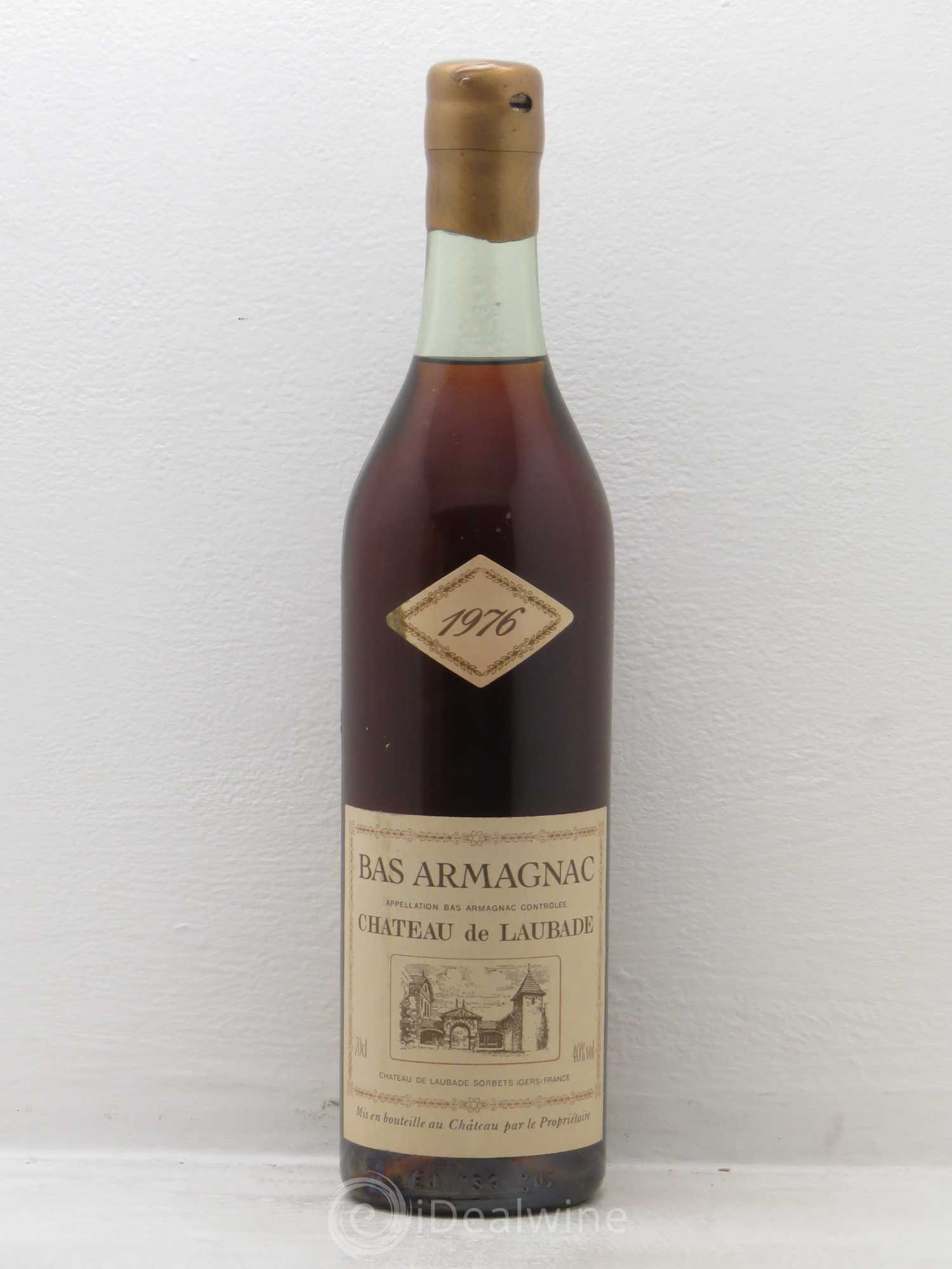 Bas-Armagnac 1976 - Posten von 1 Flasche - 0