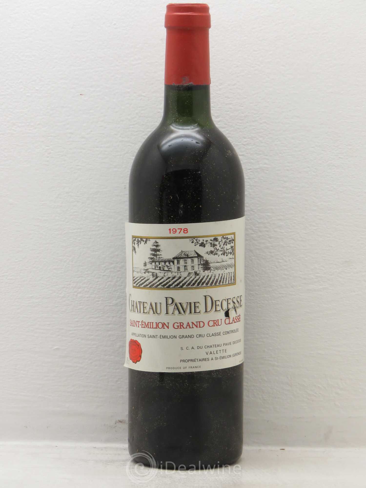 Château Pavie Decesse Grand Cru Classé (sans prix de réserve) 1978 - Lot de 6 bouteilles - 0