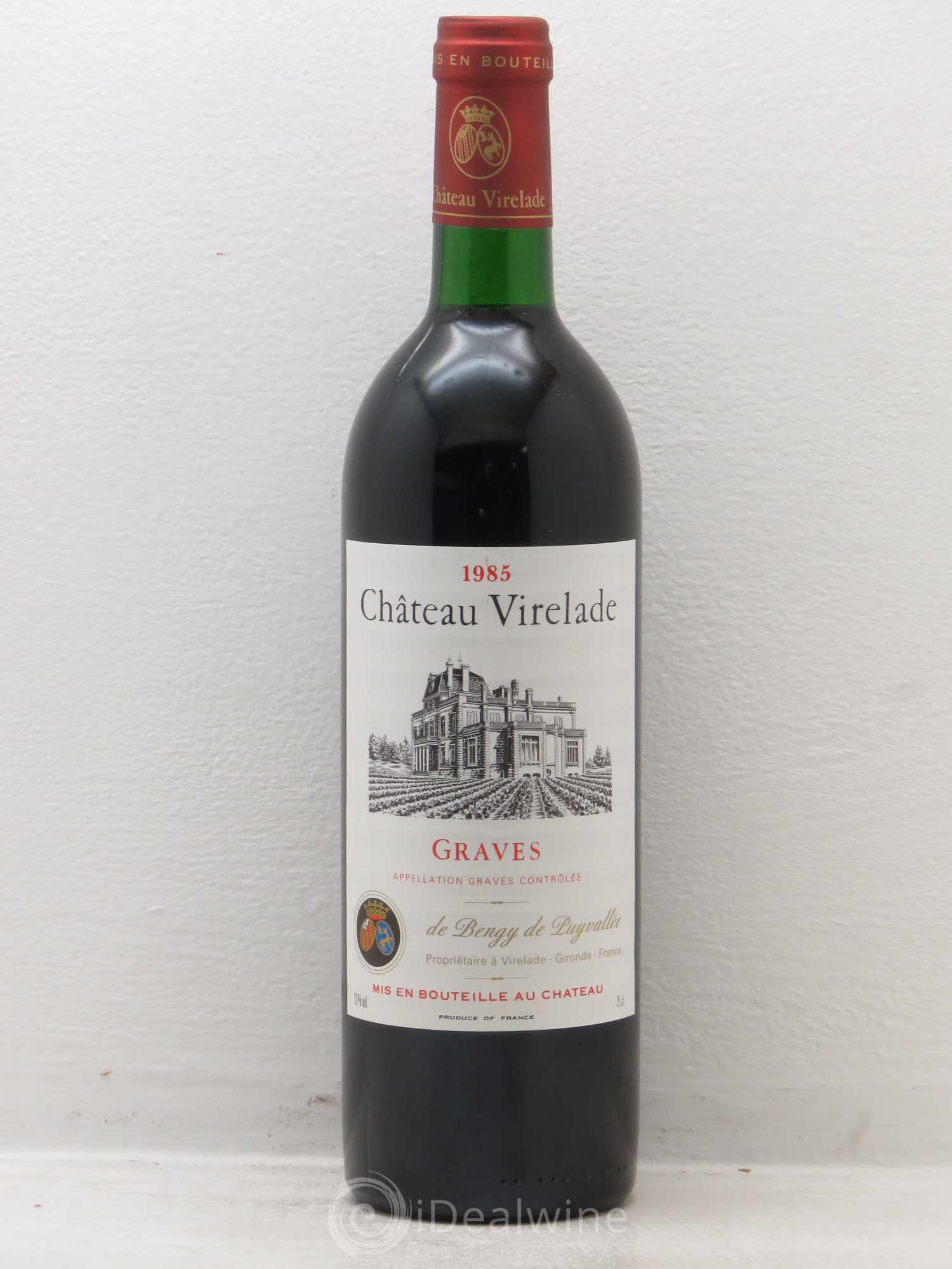 Graves Château Virelade (sans prix de réserve) 1985 - Posten von 12 Flaschen - 0