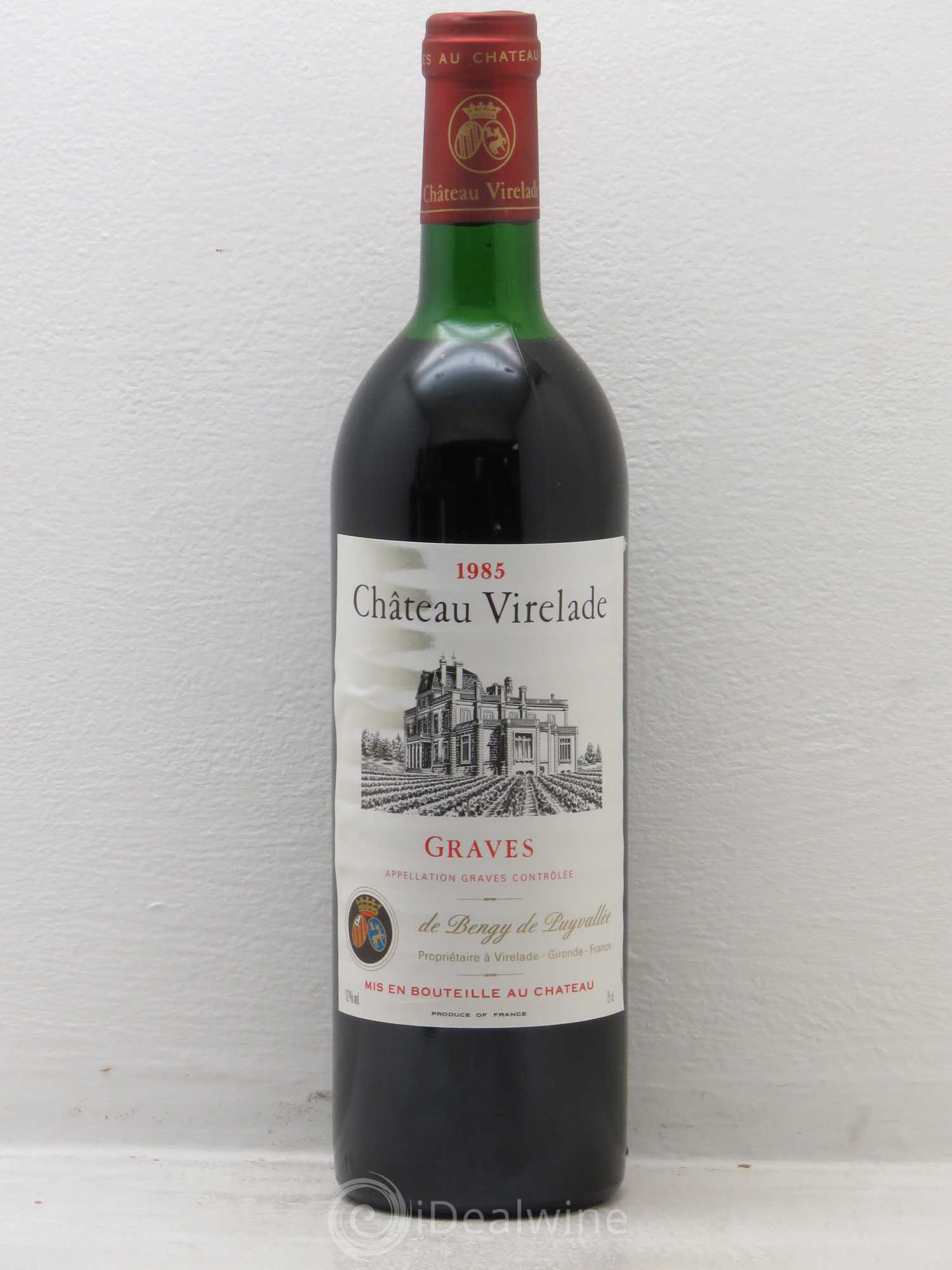 Graves Château Virelade (sans prix de réserve) 1985 - Posten von 6 Flaschen - 0