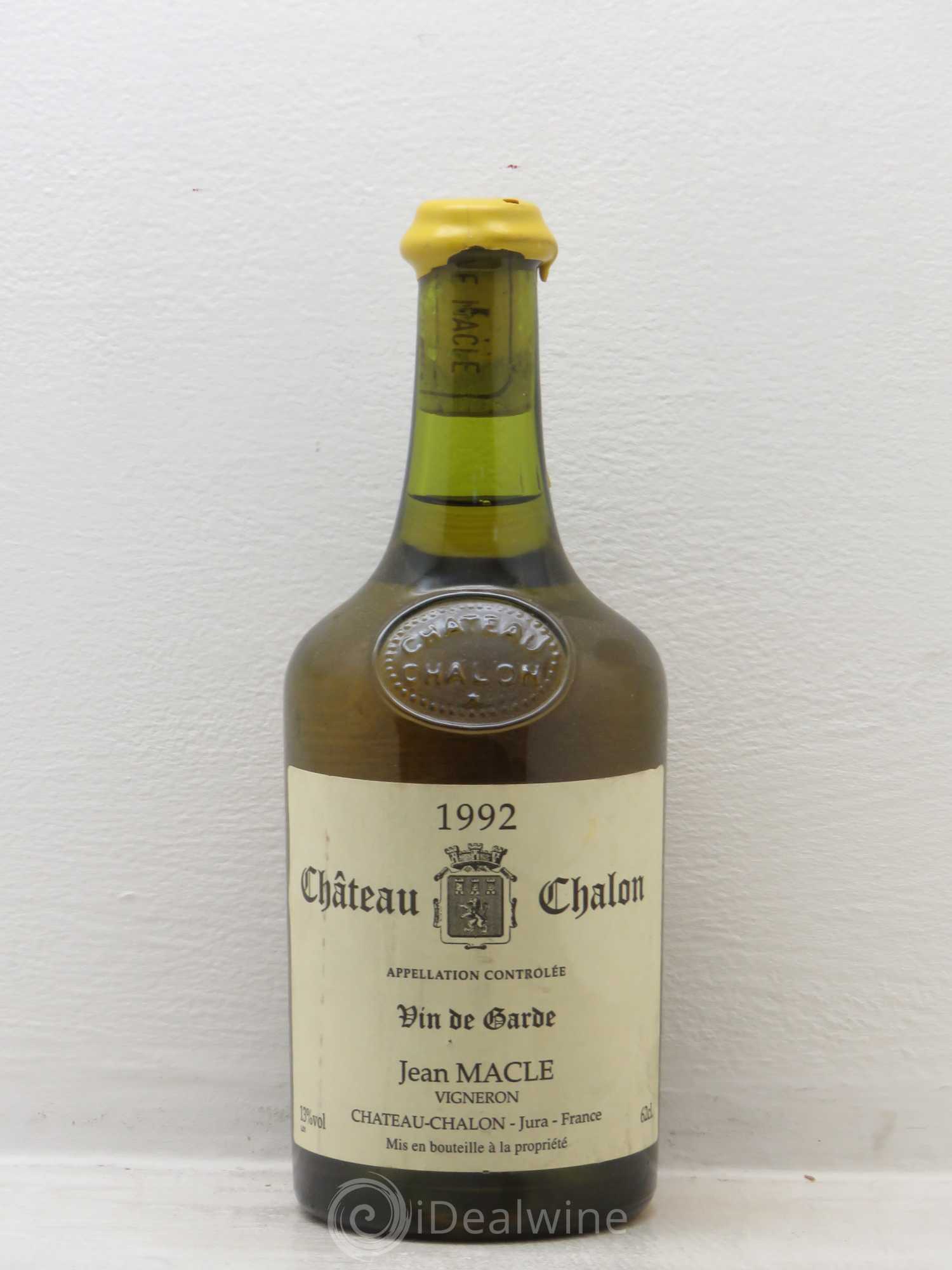 Château-Chalon Jean Macle 1992 - Lot de 1 bouteille - 0