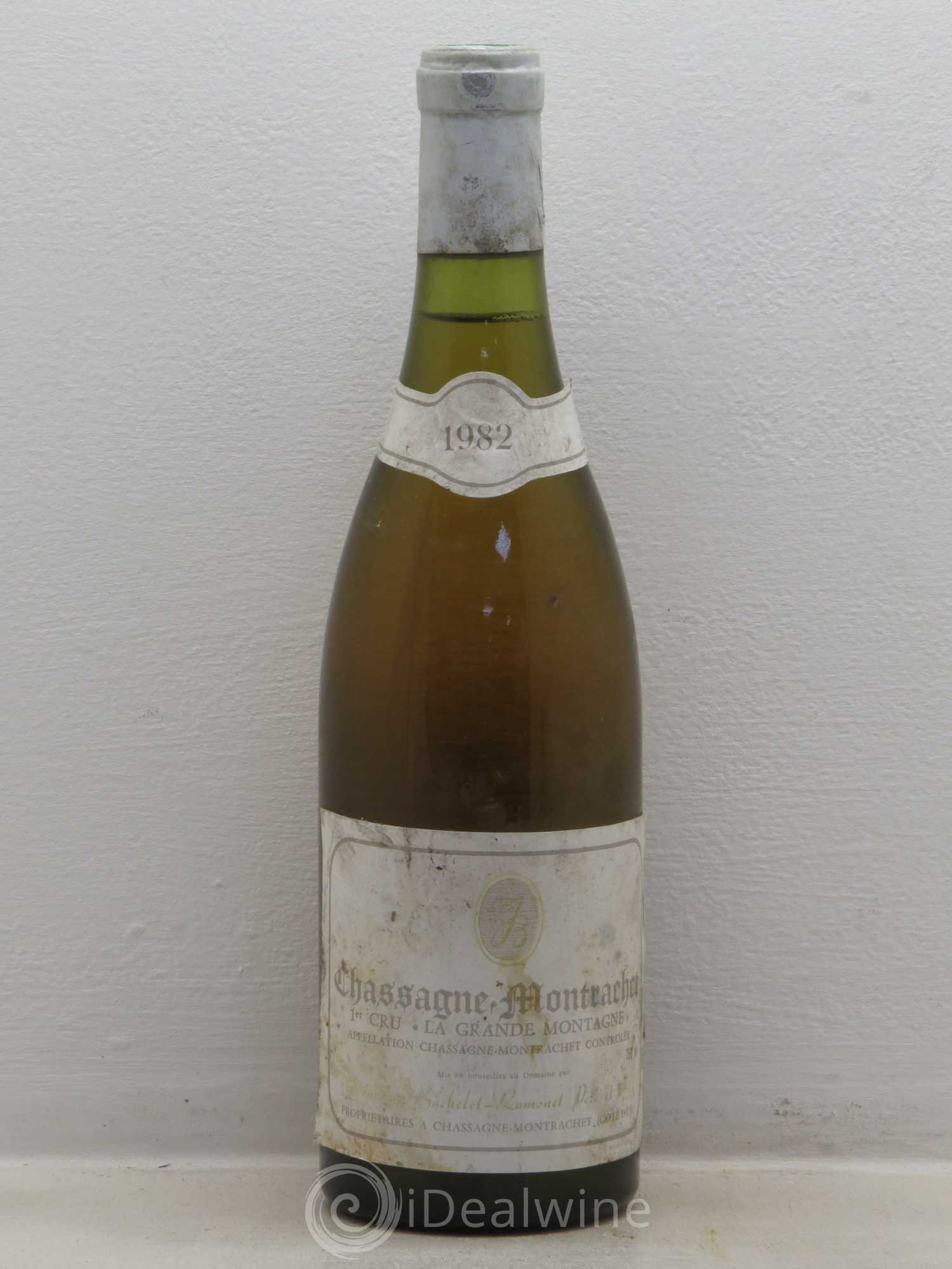 Chassagne-Montrachet 1er Cru 1982 - Lot de 1 bouteille - 0