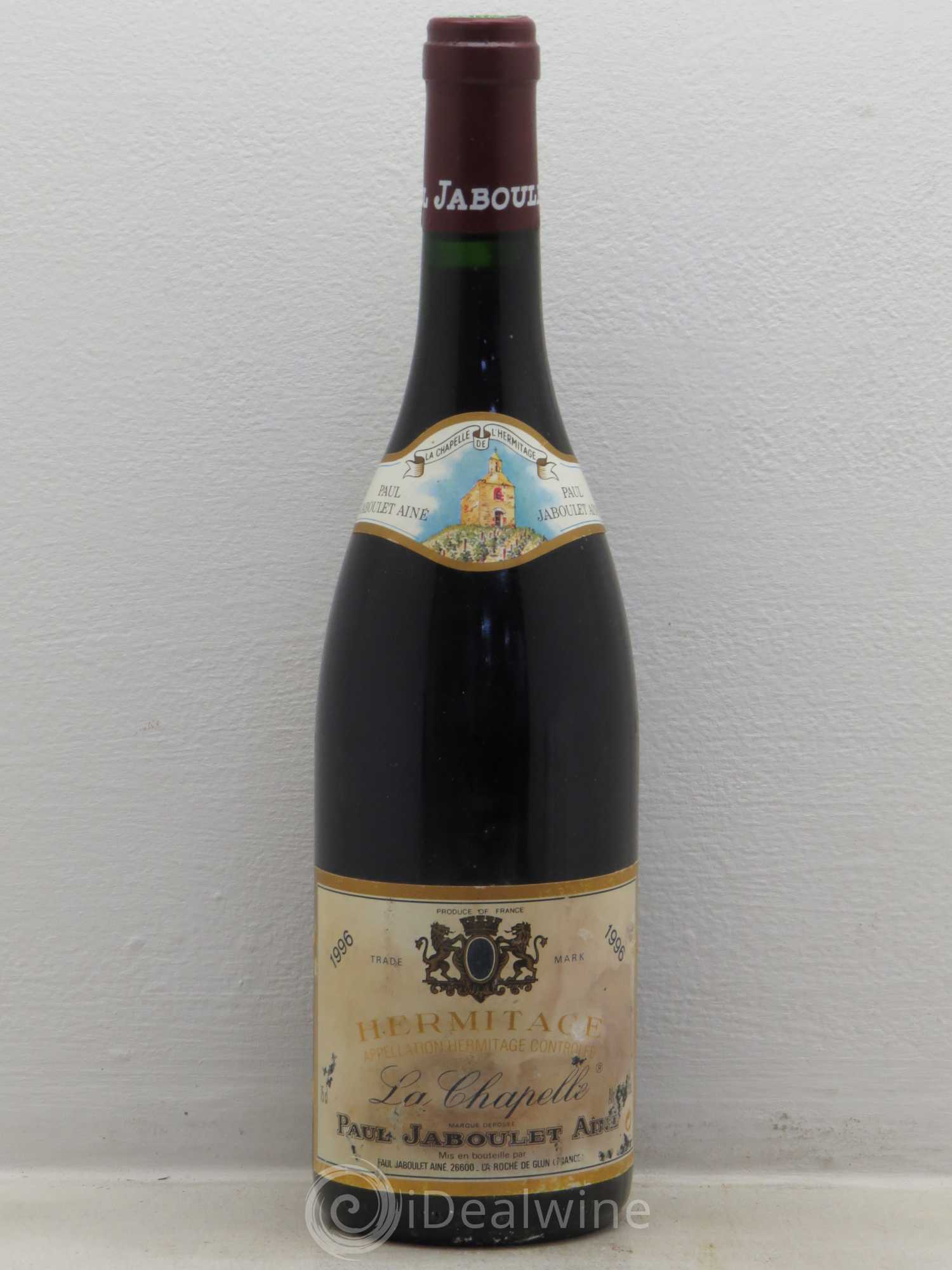 Hermitage La Chapelle Paul Jaboulet Ainé 1996 - Lot de 1 bouteille - 0