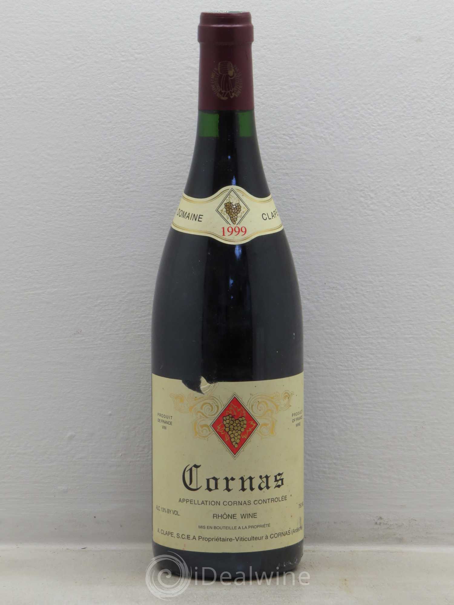 Cornas Auguste Clape 1999 - Lot de 1 bouteille - 0