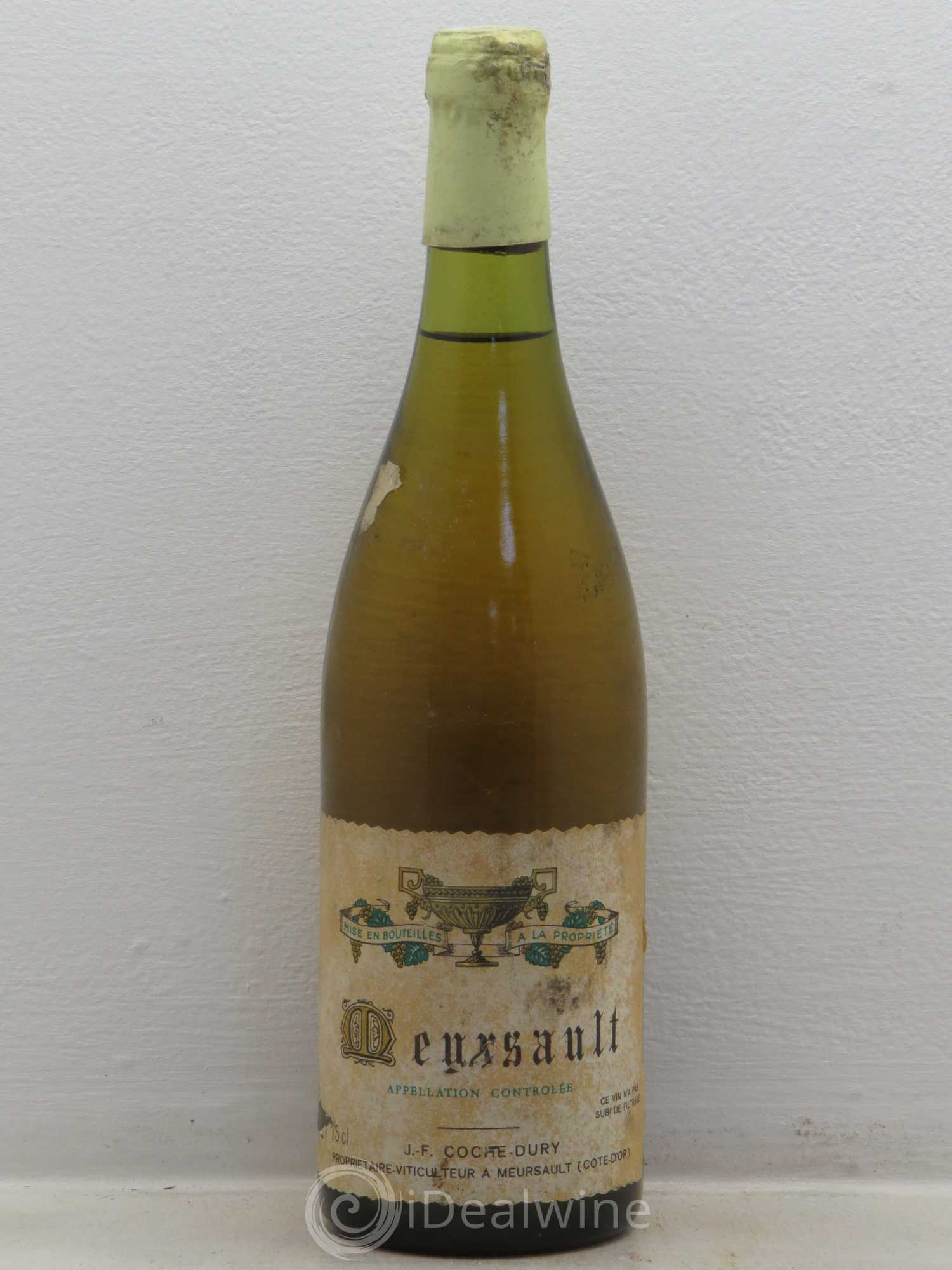 Meursault Coche Dury (Domaine) - Lot de 1 bouteille - 0