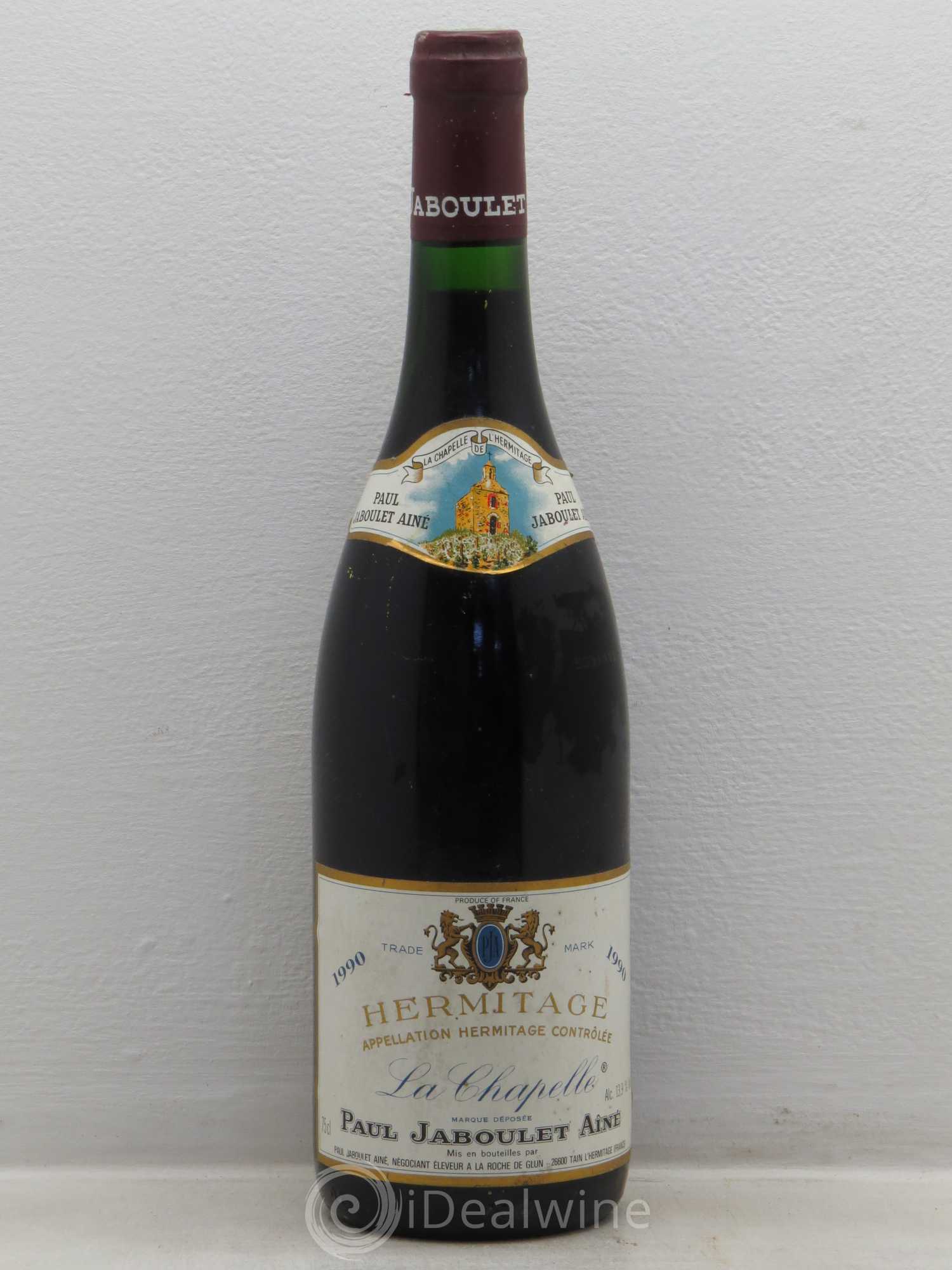 Hermitage La Chapelle Paul Jaboulet Ainé 1990 - Lot de 1 bouteille - 0
