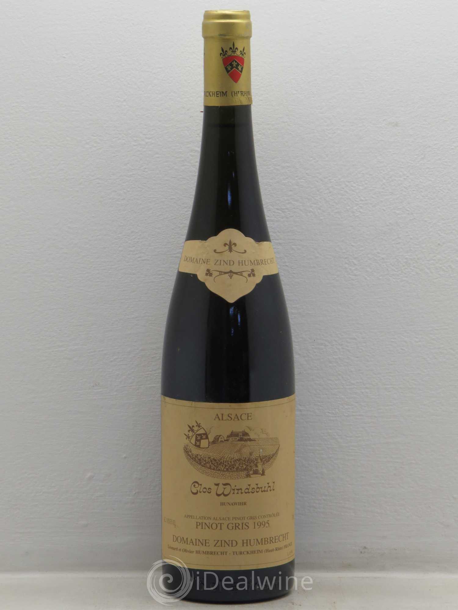 Pinot Gris Clos Windsbuhl 1995 - Posten von 1 Flasche - 0