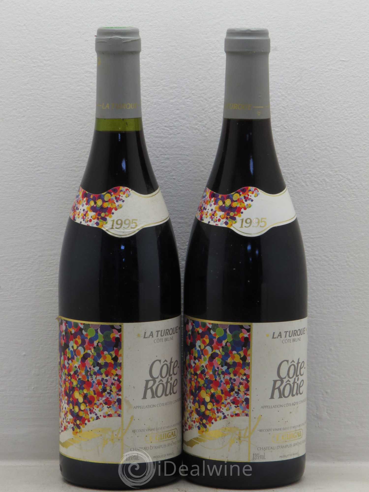 Côte-Rôtie La Turque Guigal 1995 - Lot de 2 bouteilles - 0