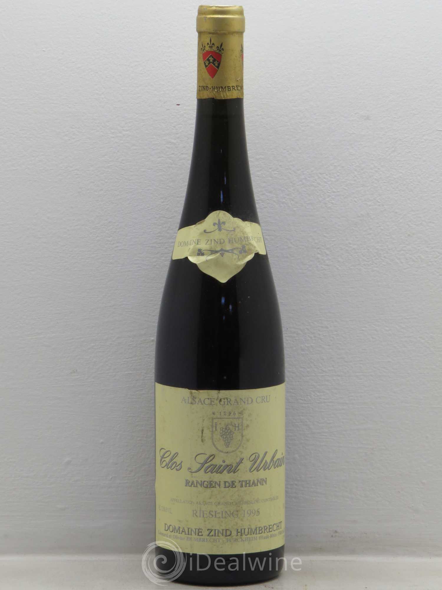 Riesling Clos Saint Urbain 1995 - Posten von 1 Flasche - 0