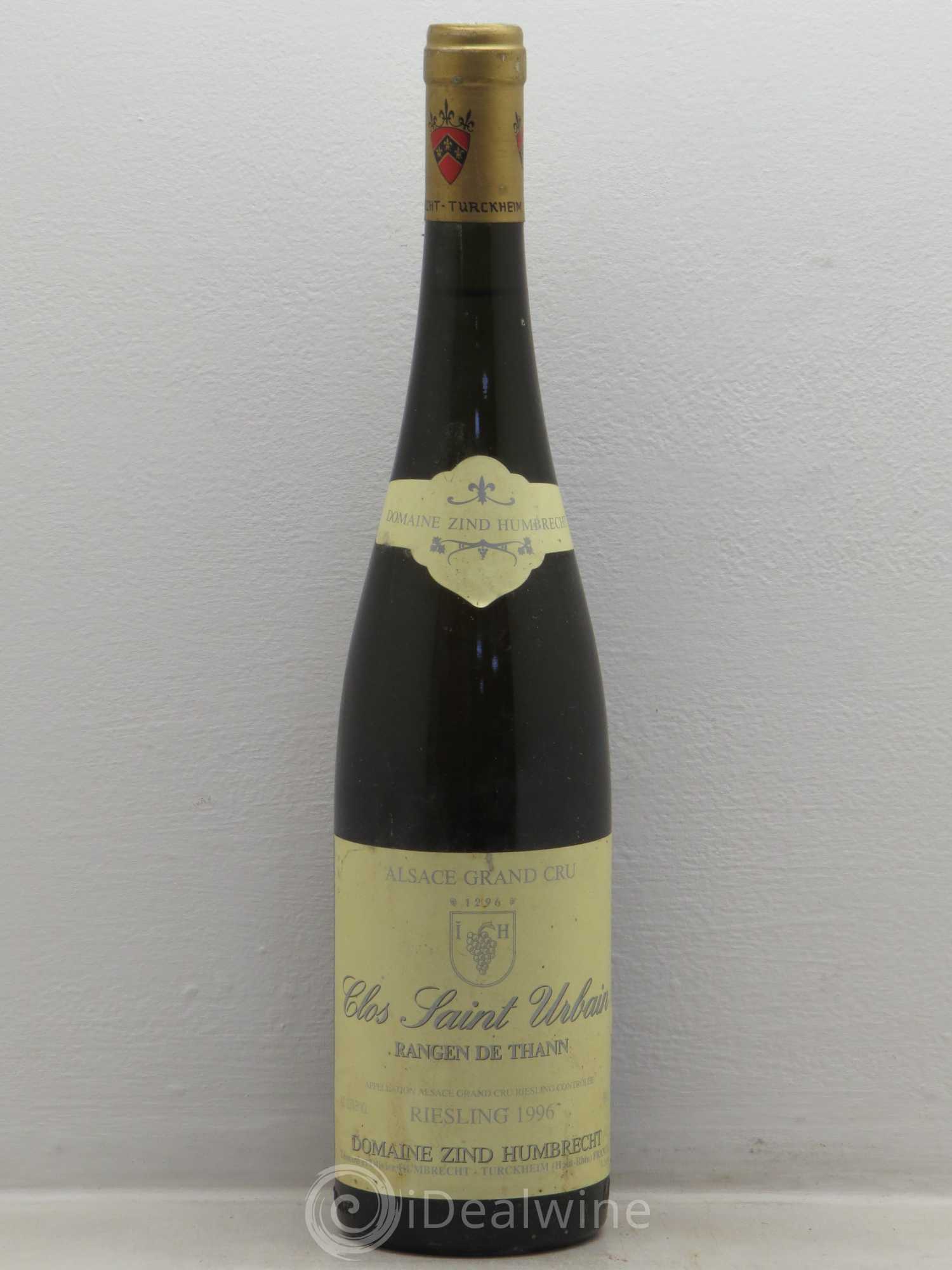 Riesling Clos Saint Urbain Rangen de Thann 1996 - Lotto di 1 bottiglia - 0