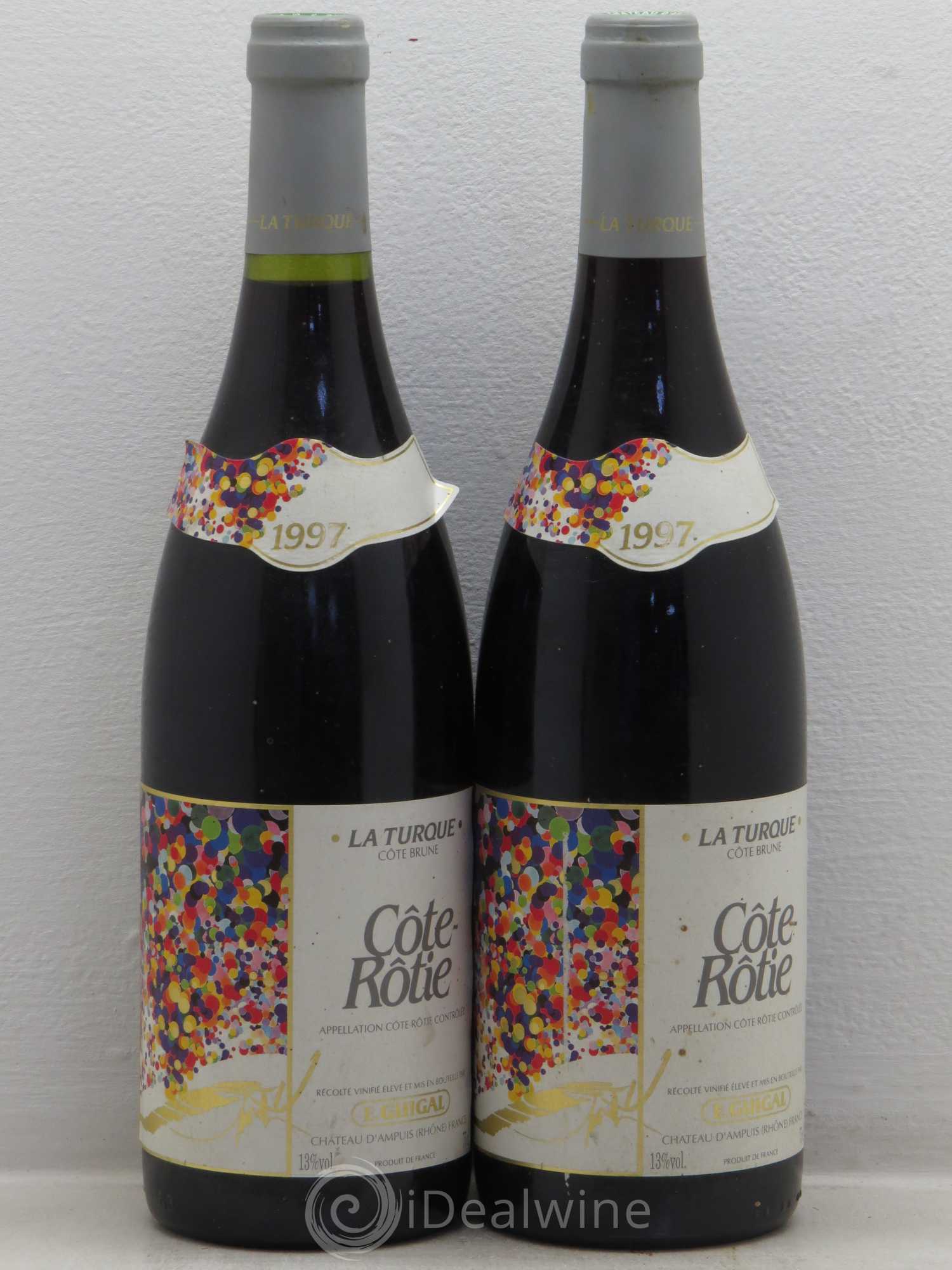 Côte-Rôtie La Turque Guigal 1997 - Lot de 2 bouteilles - 0
