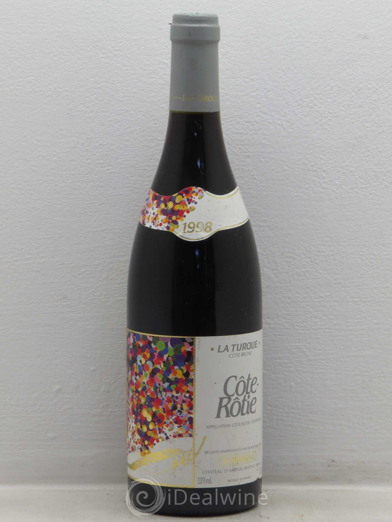 Côte-Rôtie La Turque Guigal 1998 - Lot de 1 bouteille - 0