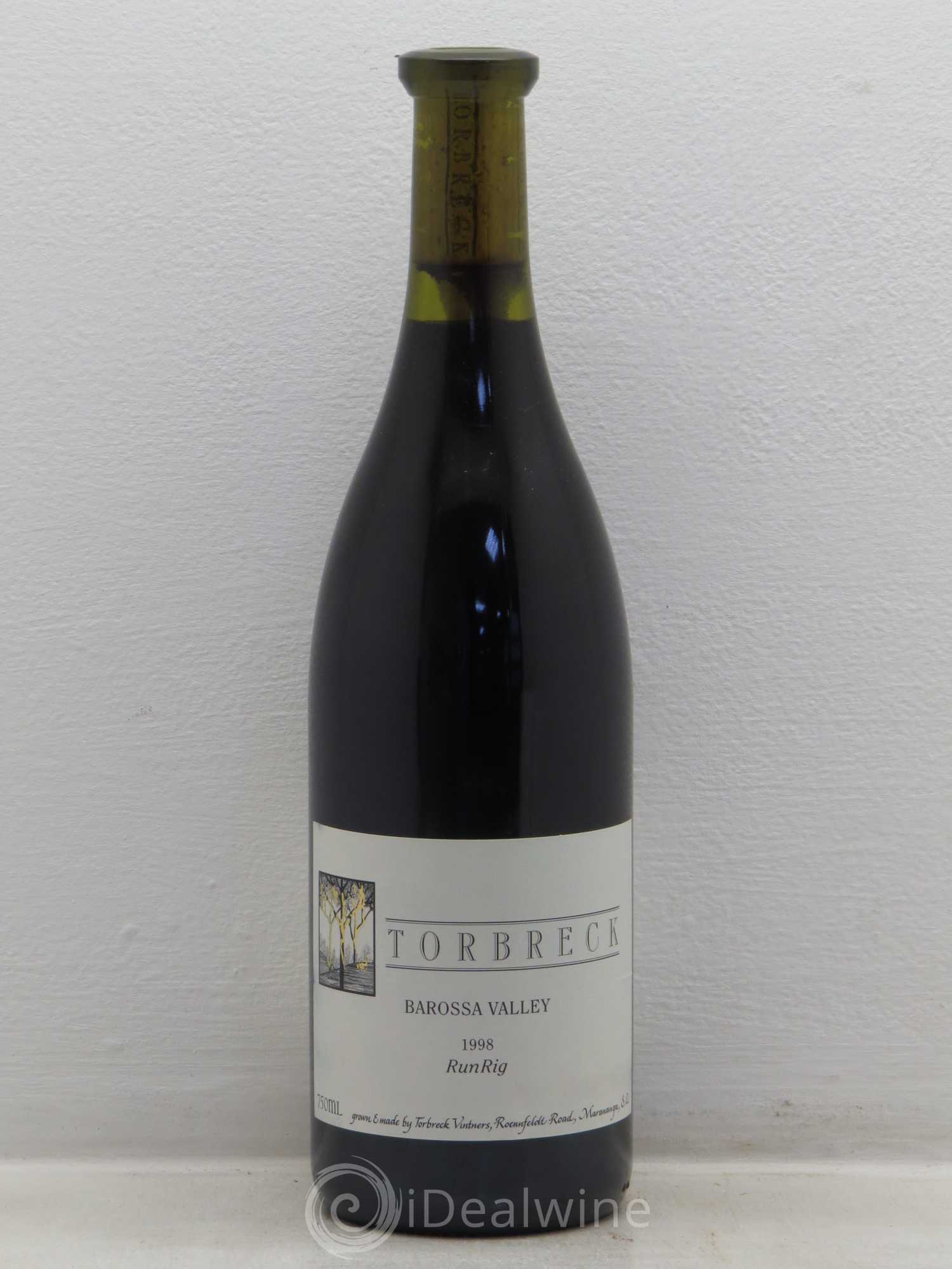 Australie Torbreck Run Rig Syrah Viognier 1998 - Lot de 1 bouteille - 0