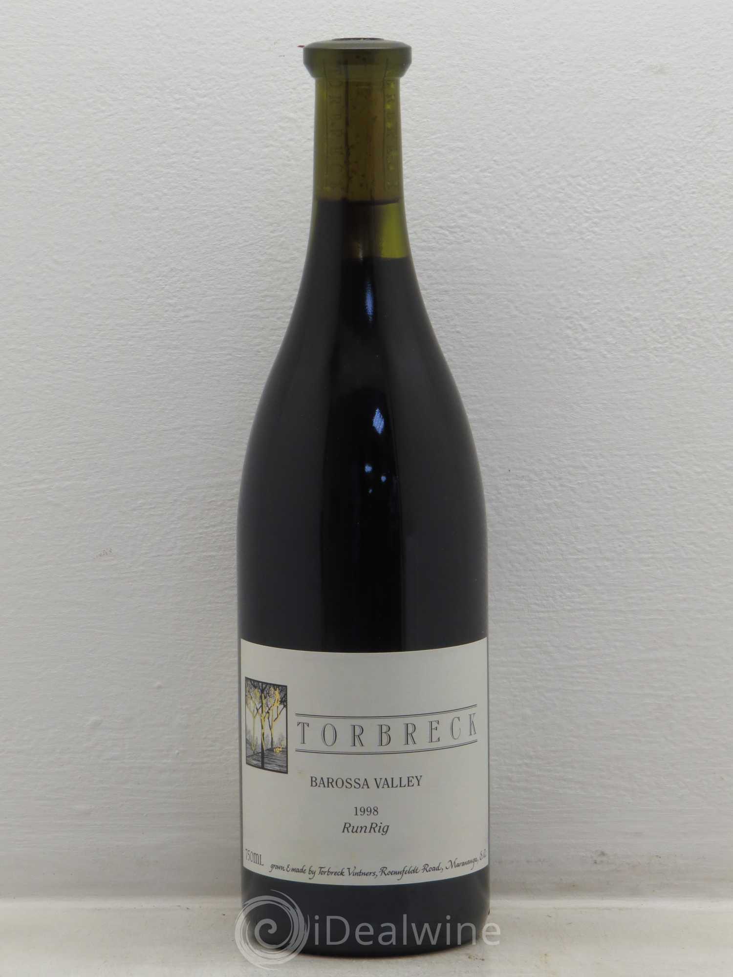 Australie Torbreck Run Rig Syrah Viognier 1998 - Lot de 1 bouteille - 0